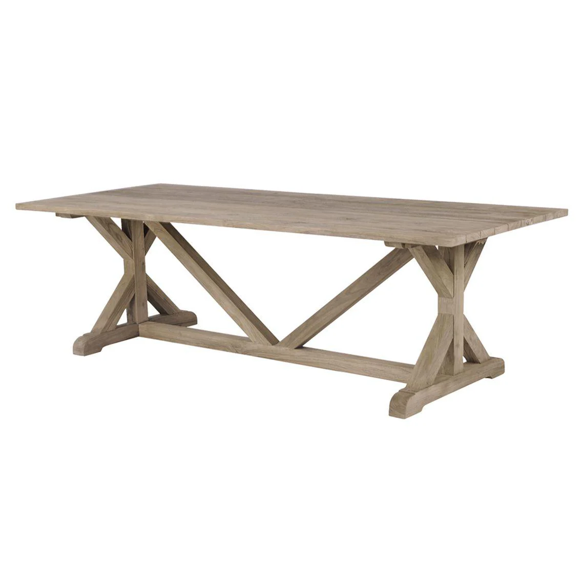 Provence 96" x 39" Rectangle Farmhouse Table Distressed/Painted