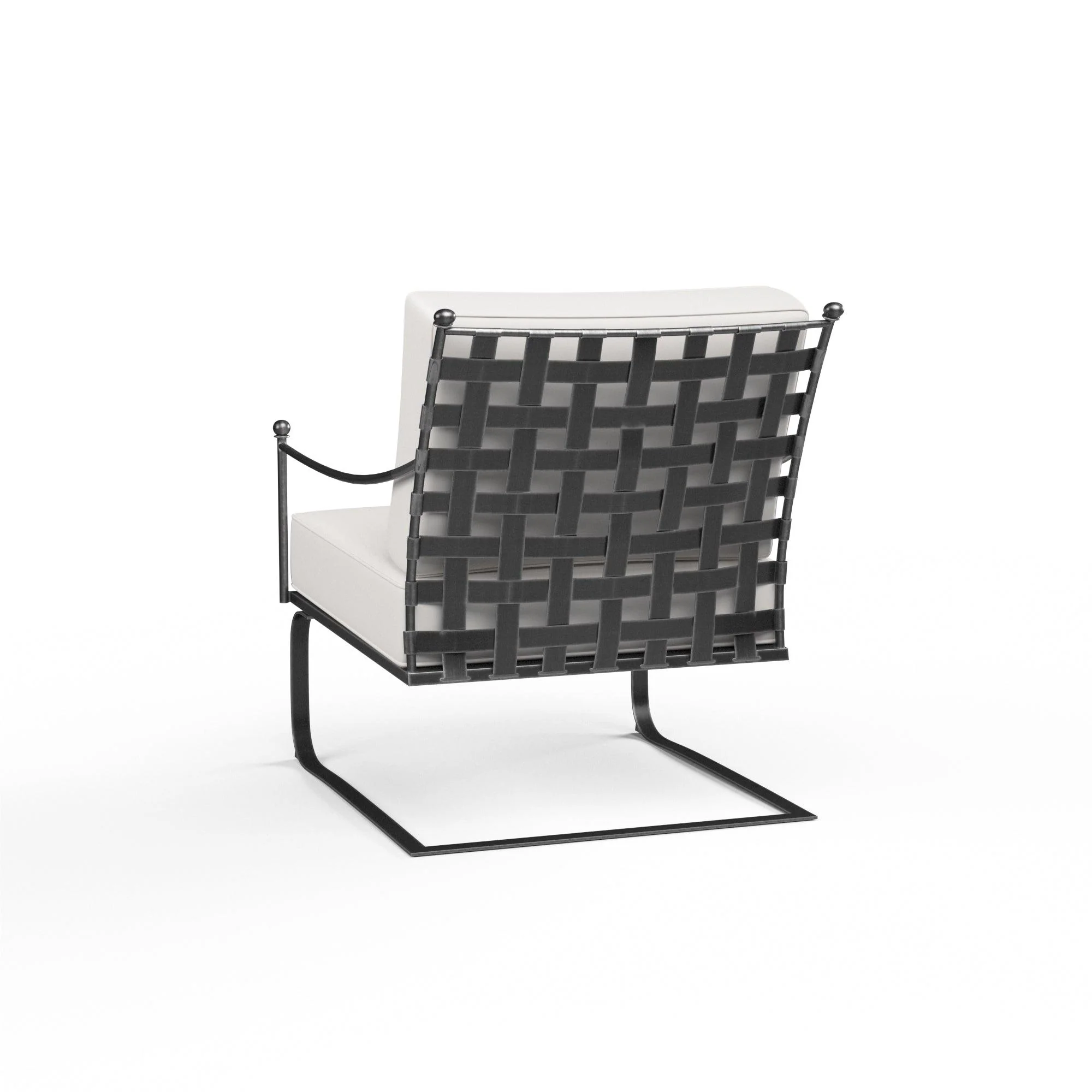 Provence Club Rocker in Canvas Flax w/ Self Welt - Image 3