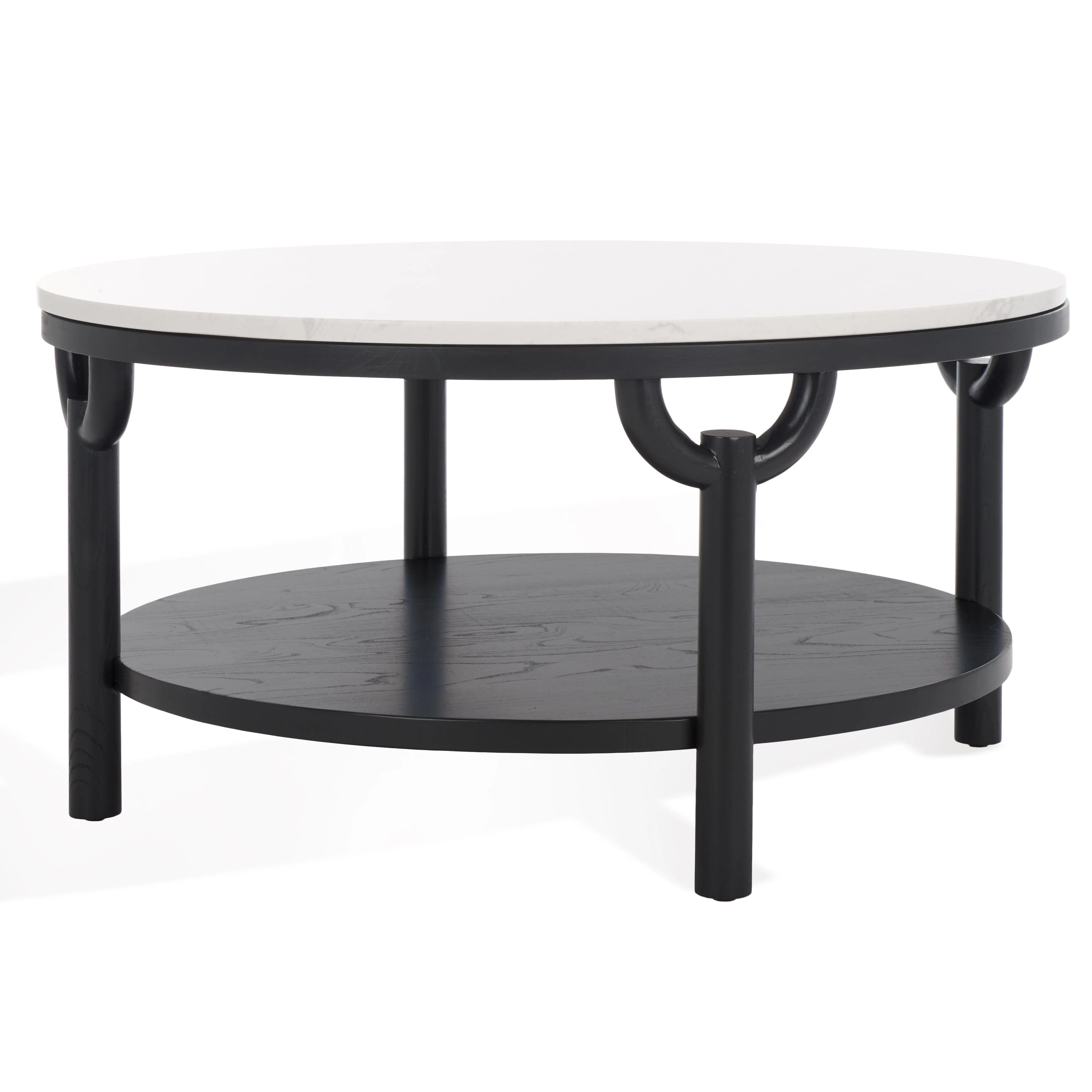 Puck Marble Top Coffee Table - Image 3