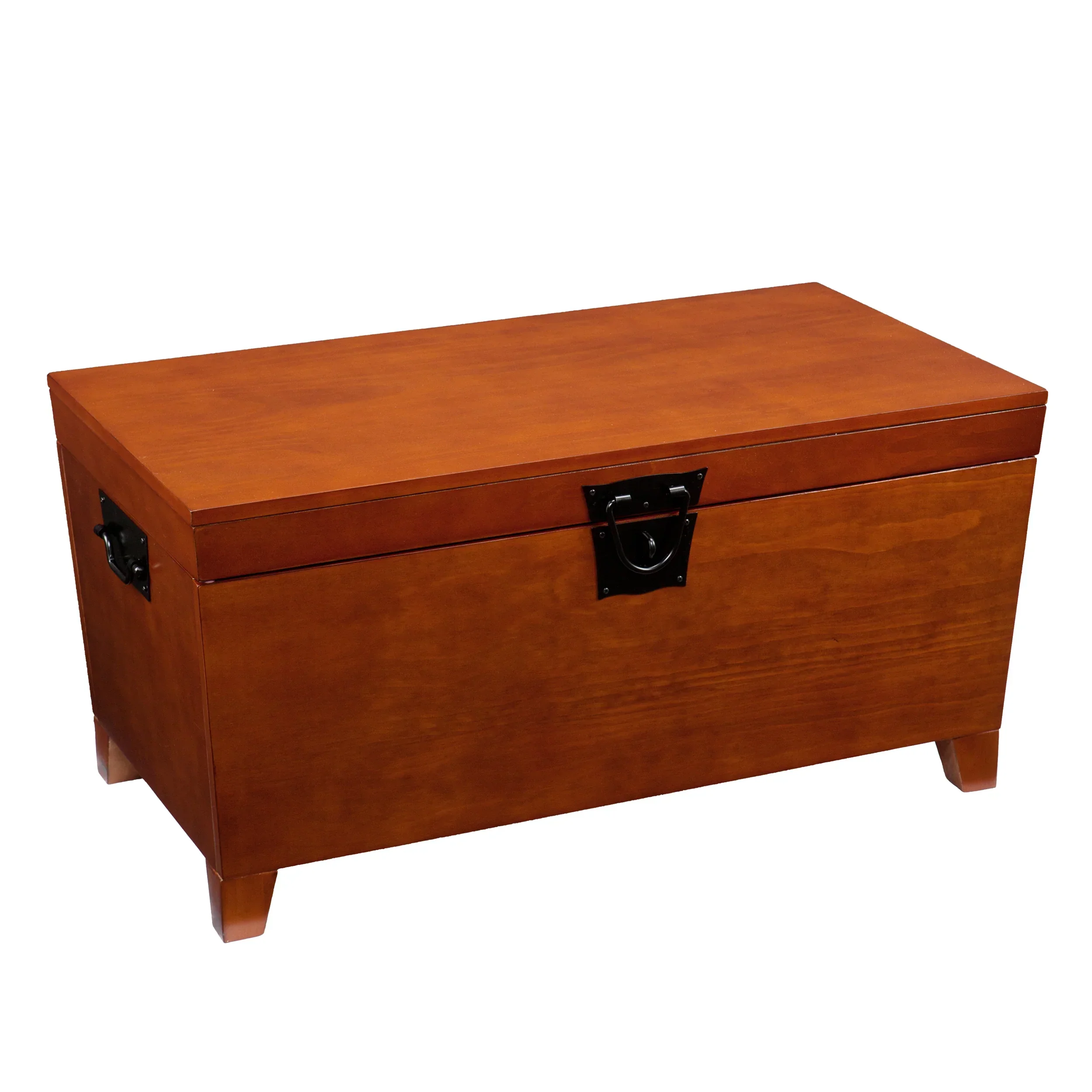 Pyramid Lift-Top Trunk Coffee Table