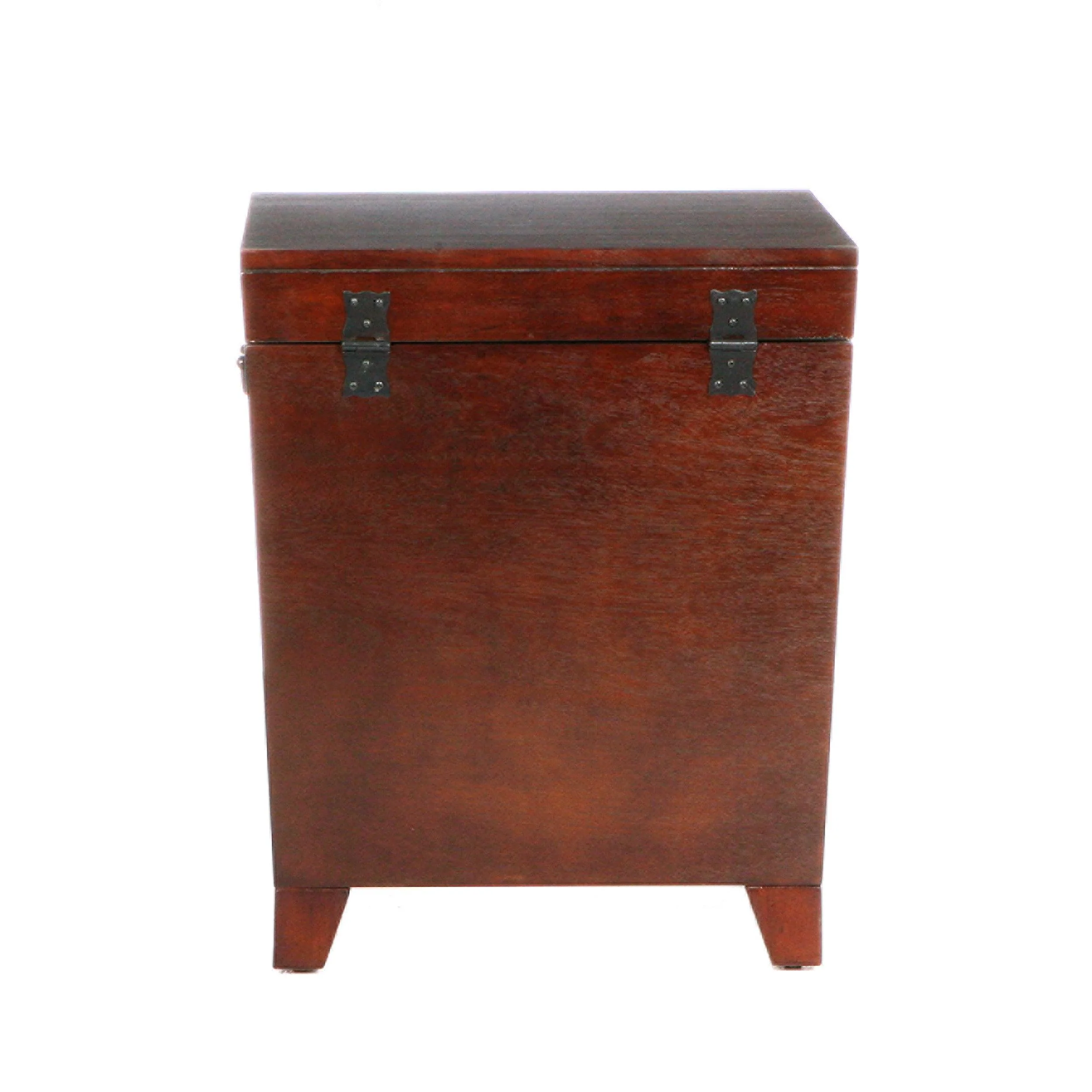 Pyramid Trunk End Table - Espresso - Image 4