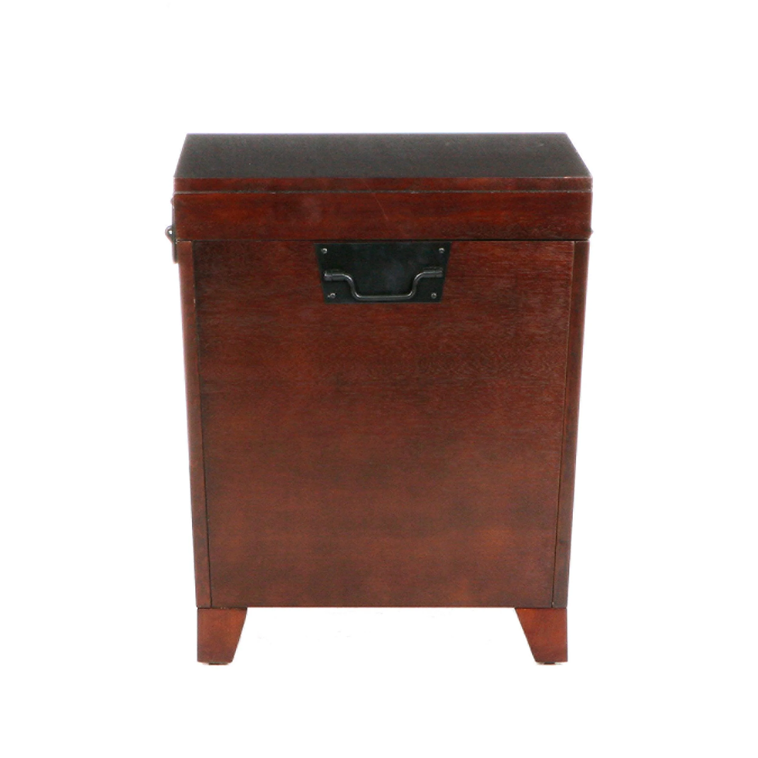 Pyramid Trunk End Table - Espresso - Image 5