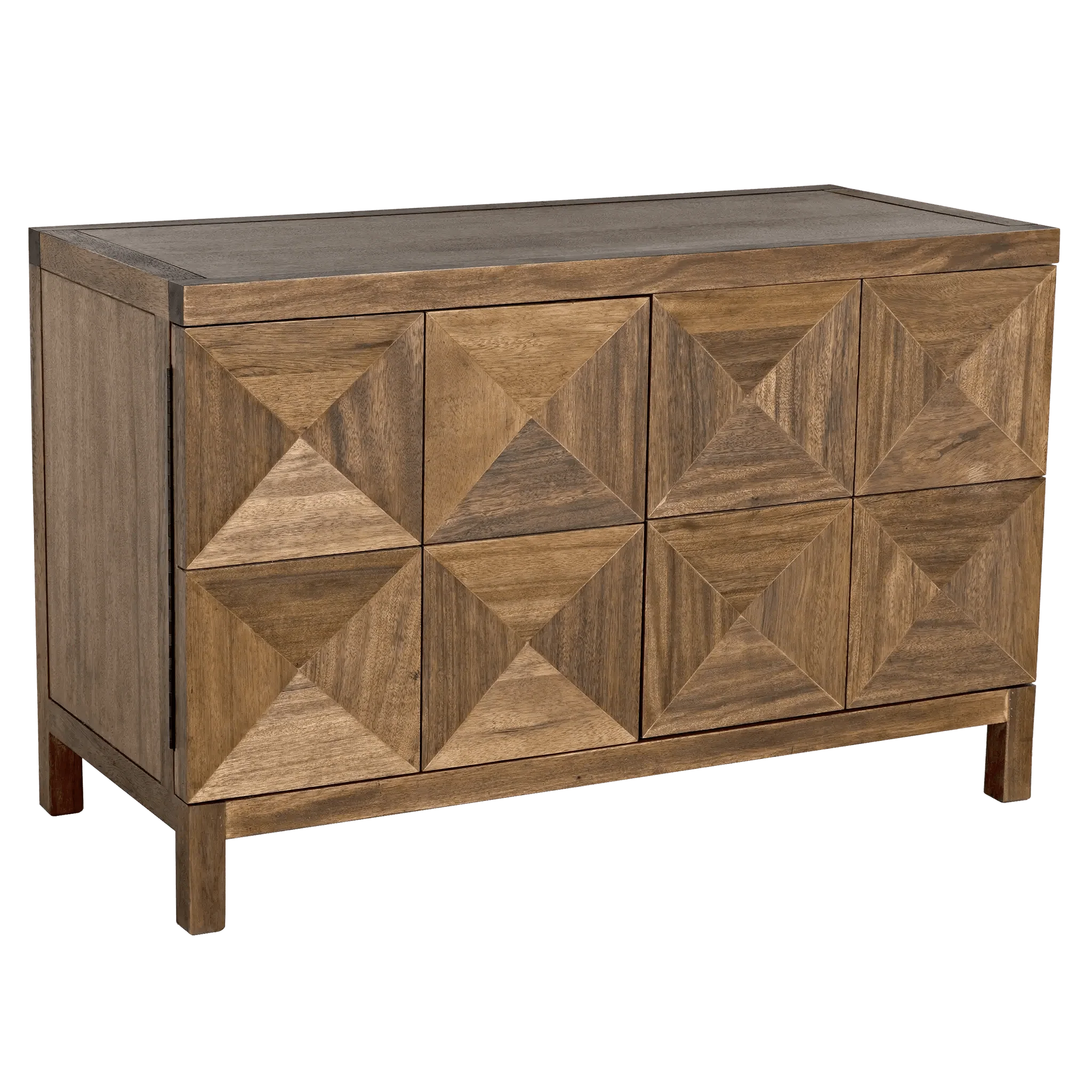 Quadrant 2 Door Sideboard, Dark Walnut