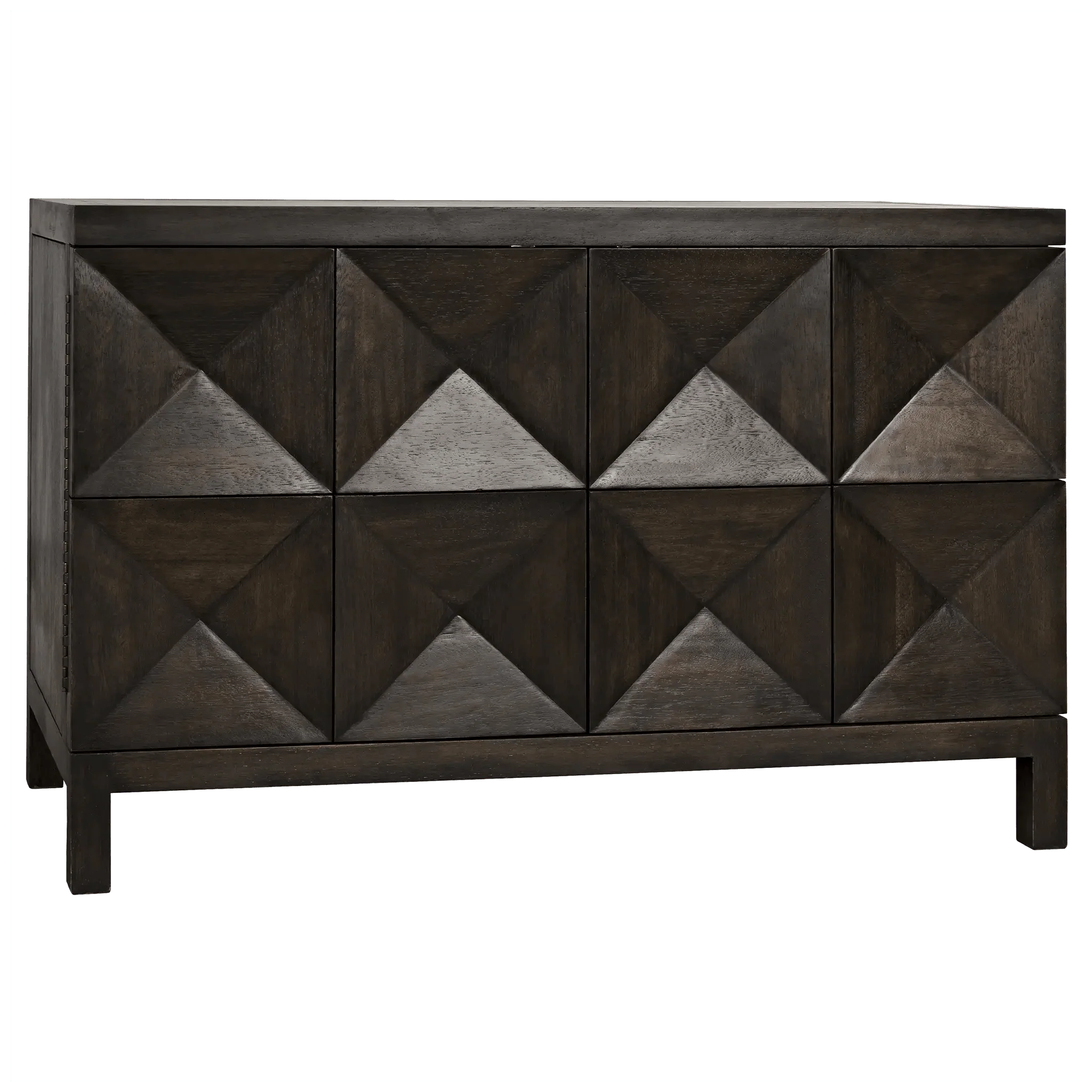 Quadrant 2 Door Sideboard, Ebony Walnut