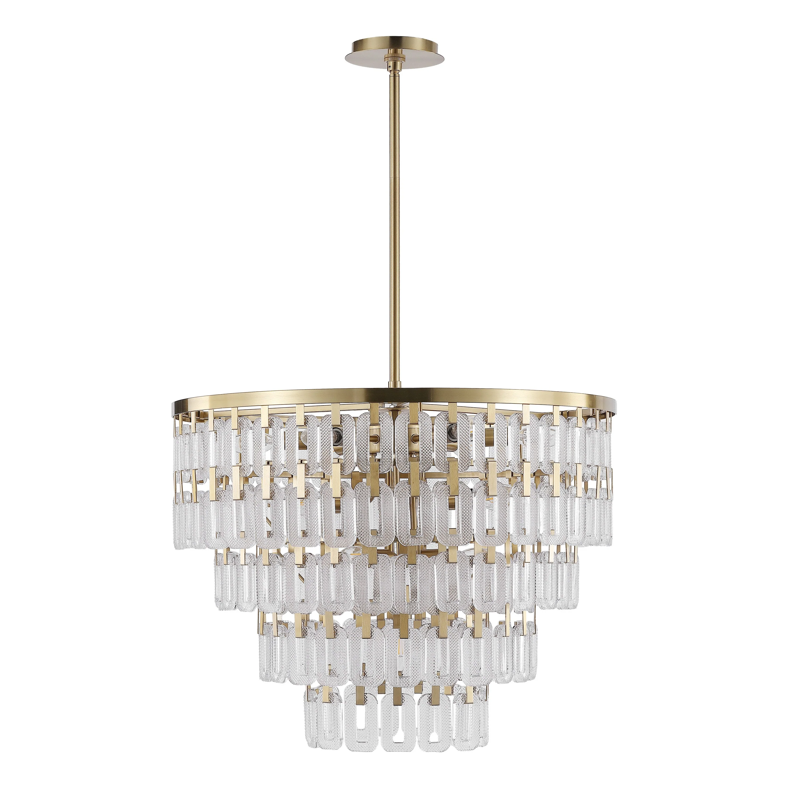 Queenie Tiered Glass Chandelier - Image 7