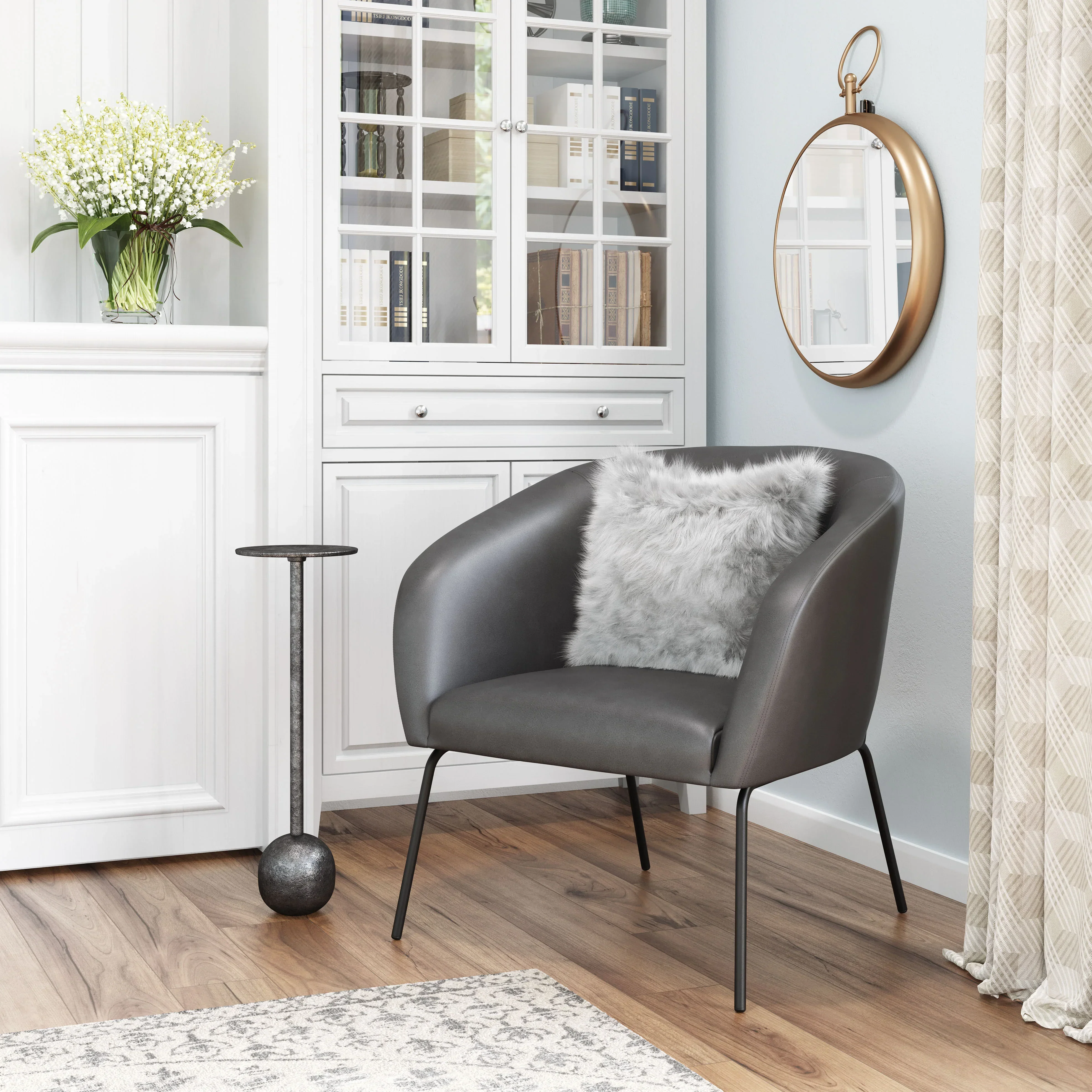 Quinten Accent Chair Vintage Gray - Image 2