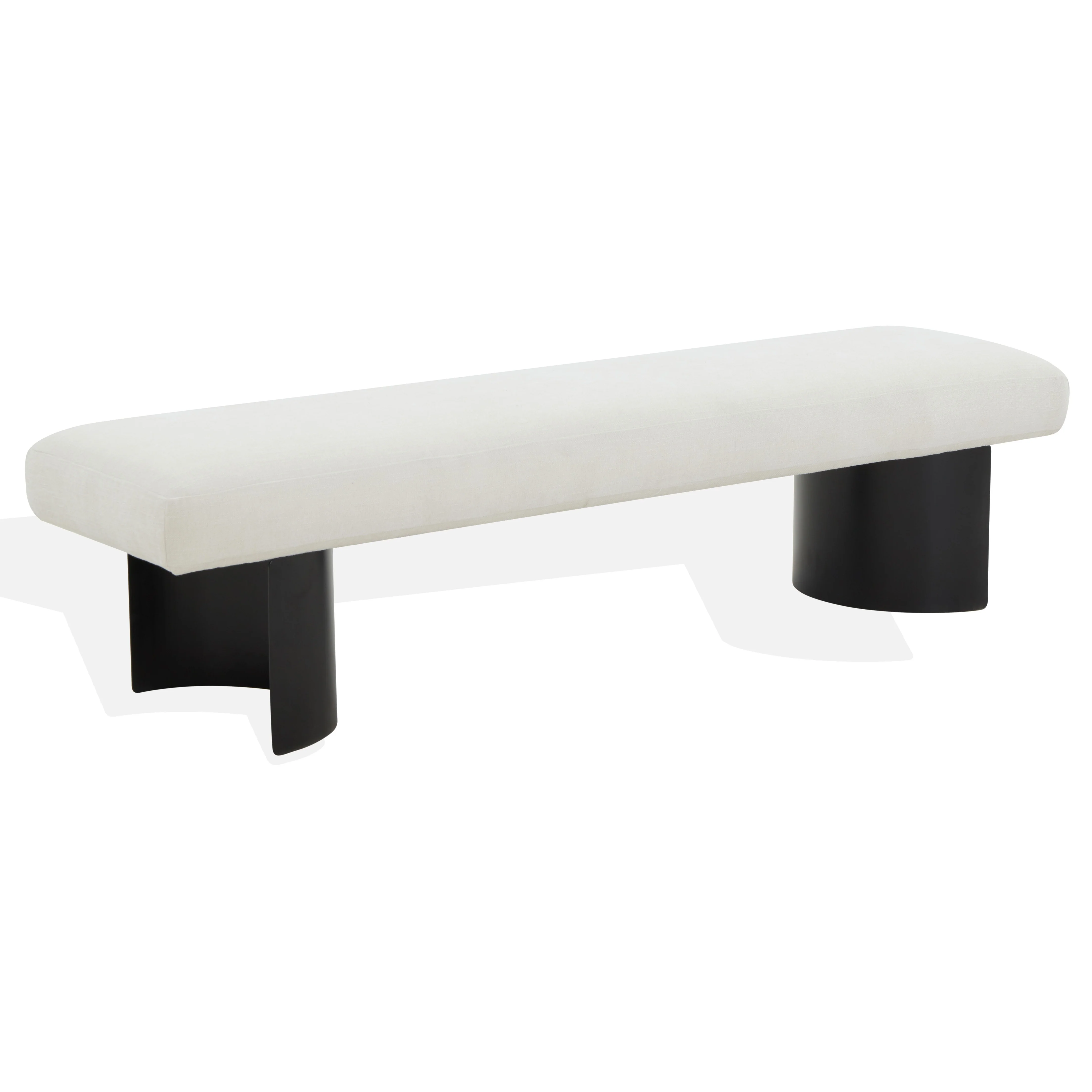 Raelee Metal Legs Bench - Image 3