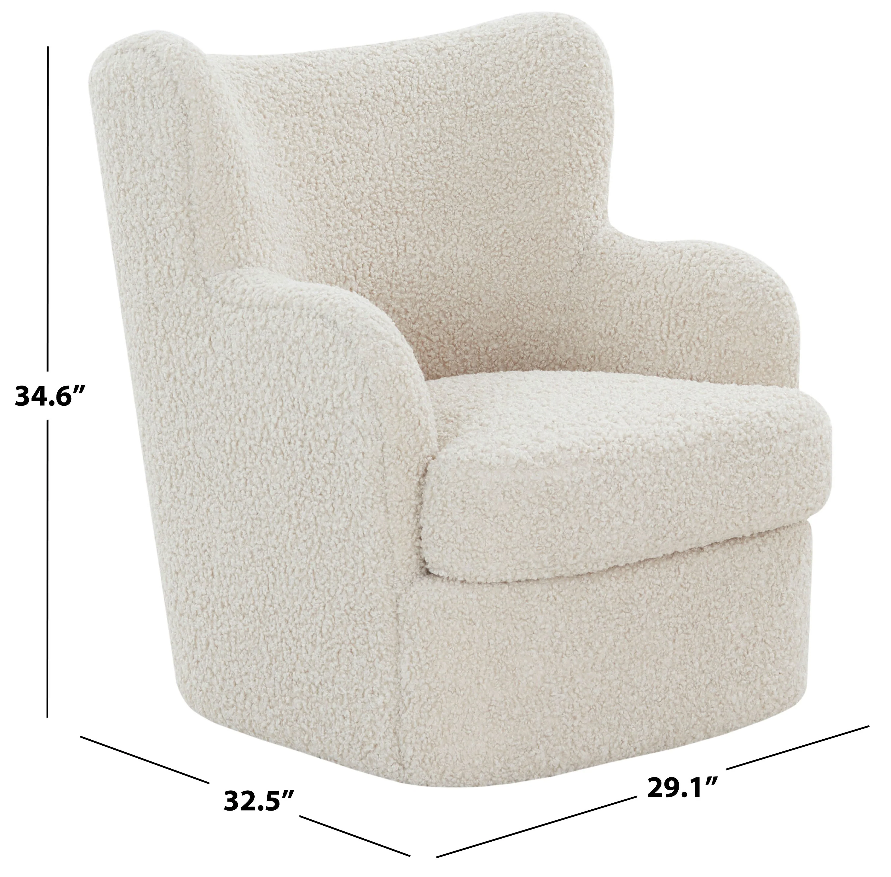 Rainier Teddy Swivel Chair - Image 10
