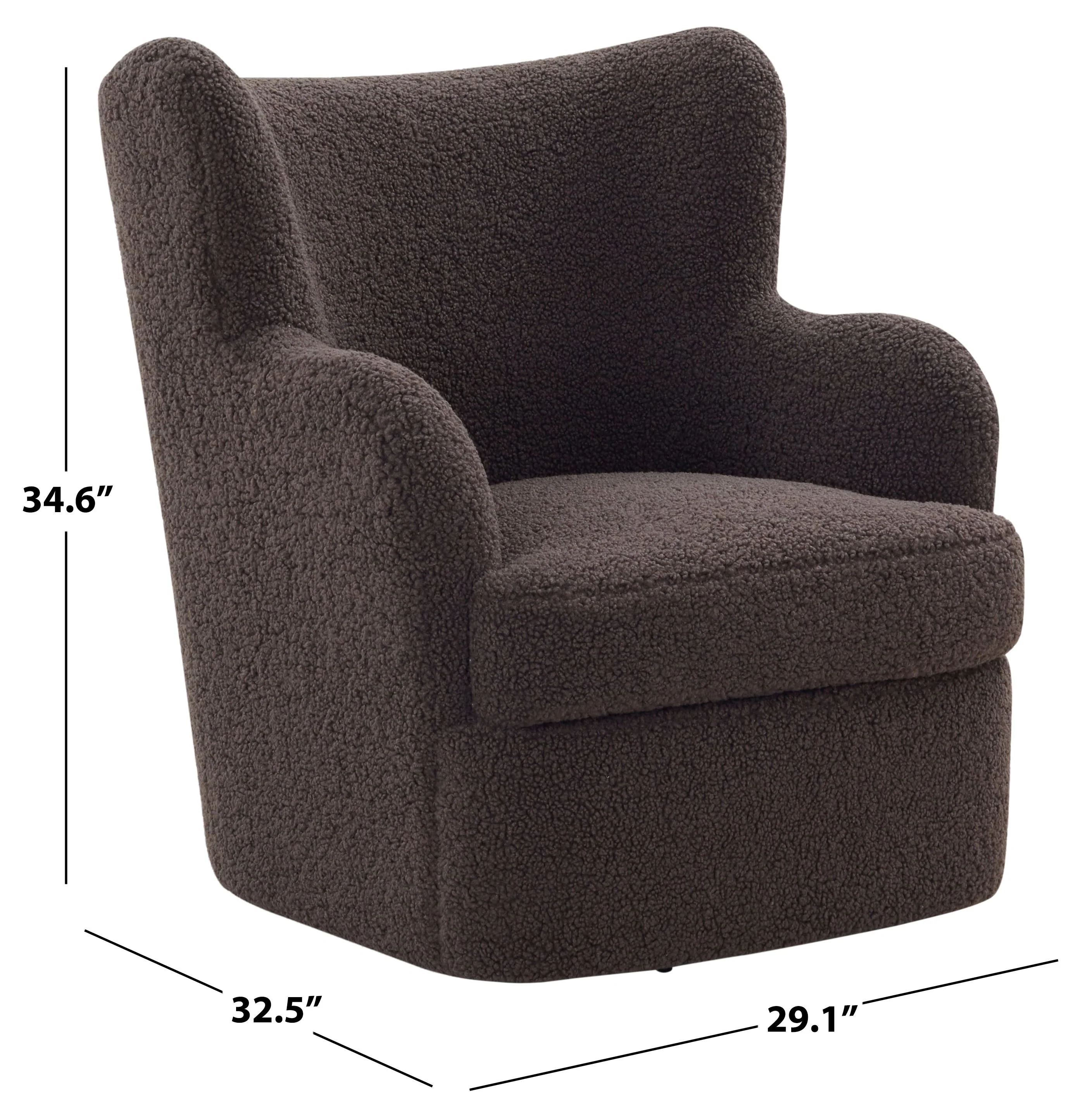 Rainier Teddy Swivel Chair - Image 5