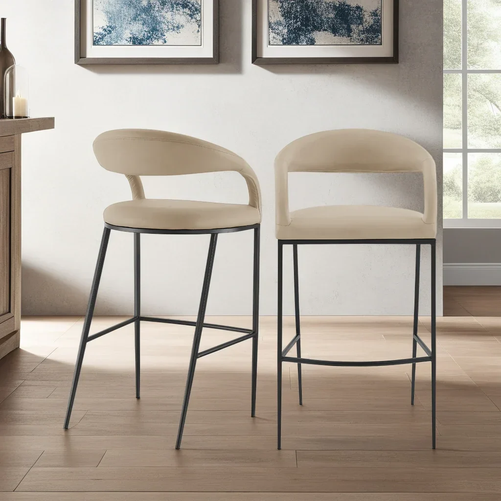 Ramona 30" Barstool - Set of 2 - Image 2