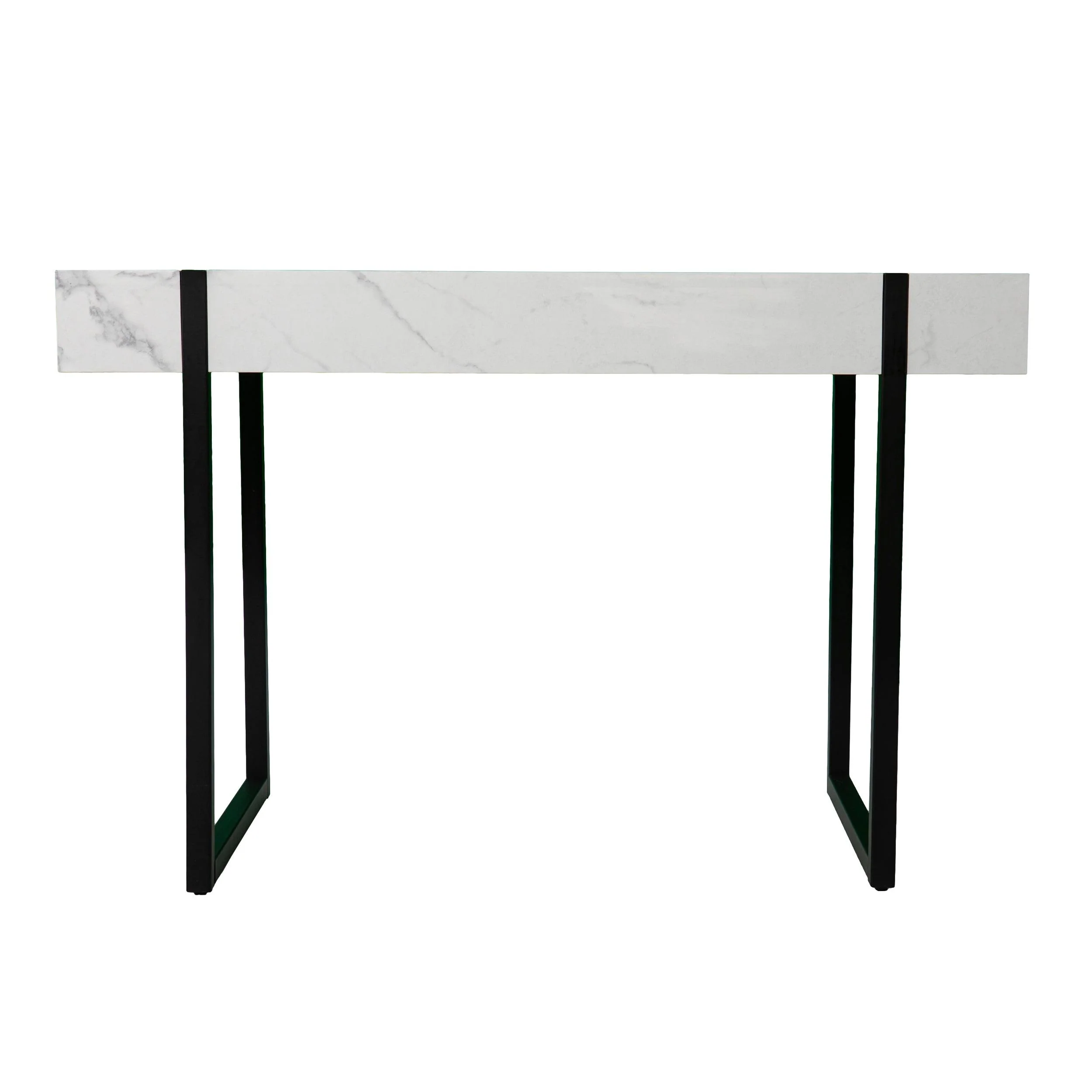 Rangley Modern Faux Marble Desk - Image 4