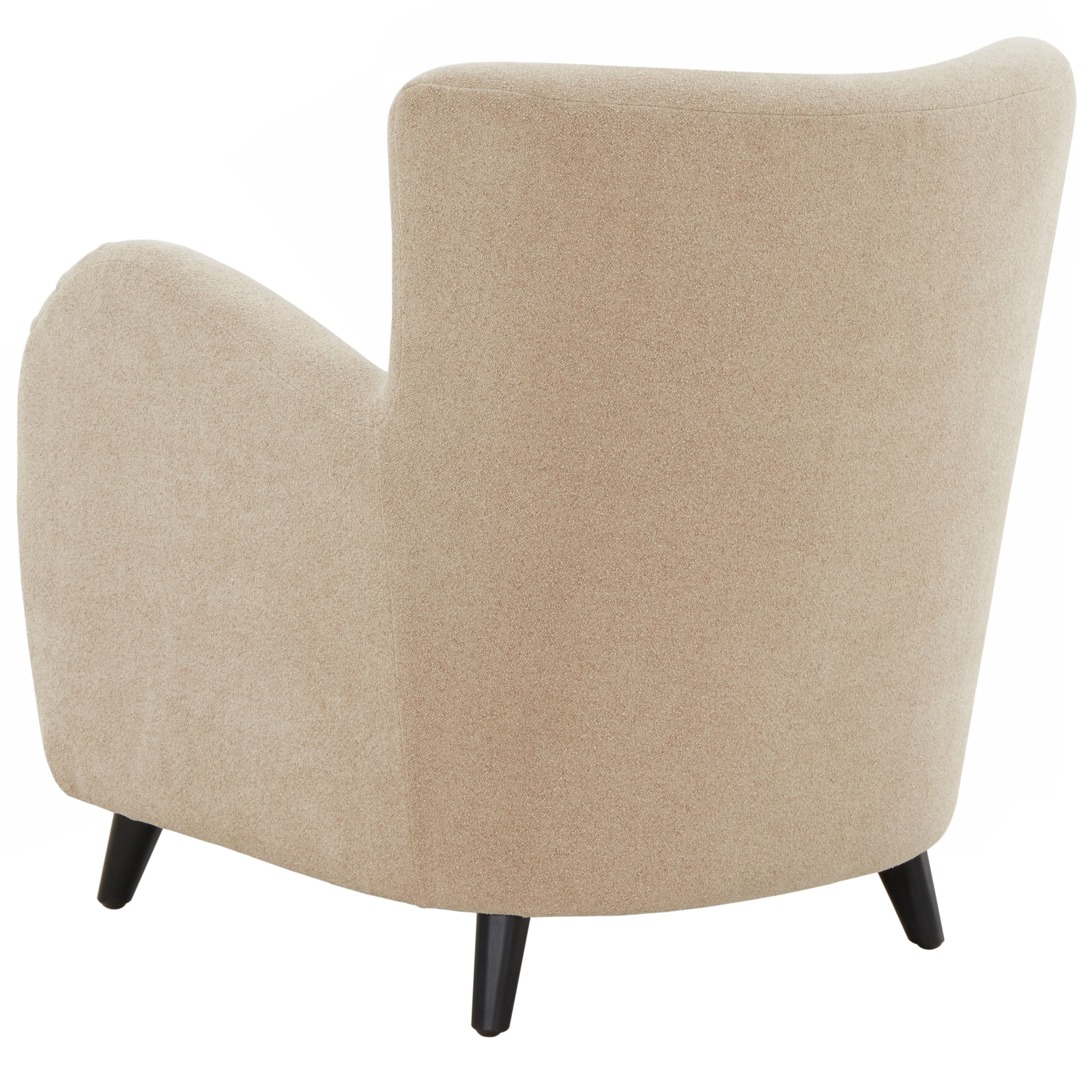 Rayanne Boucle Modern Wingback Chair - Image 4