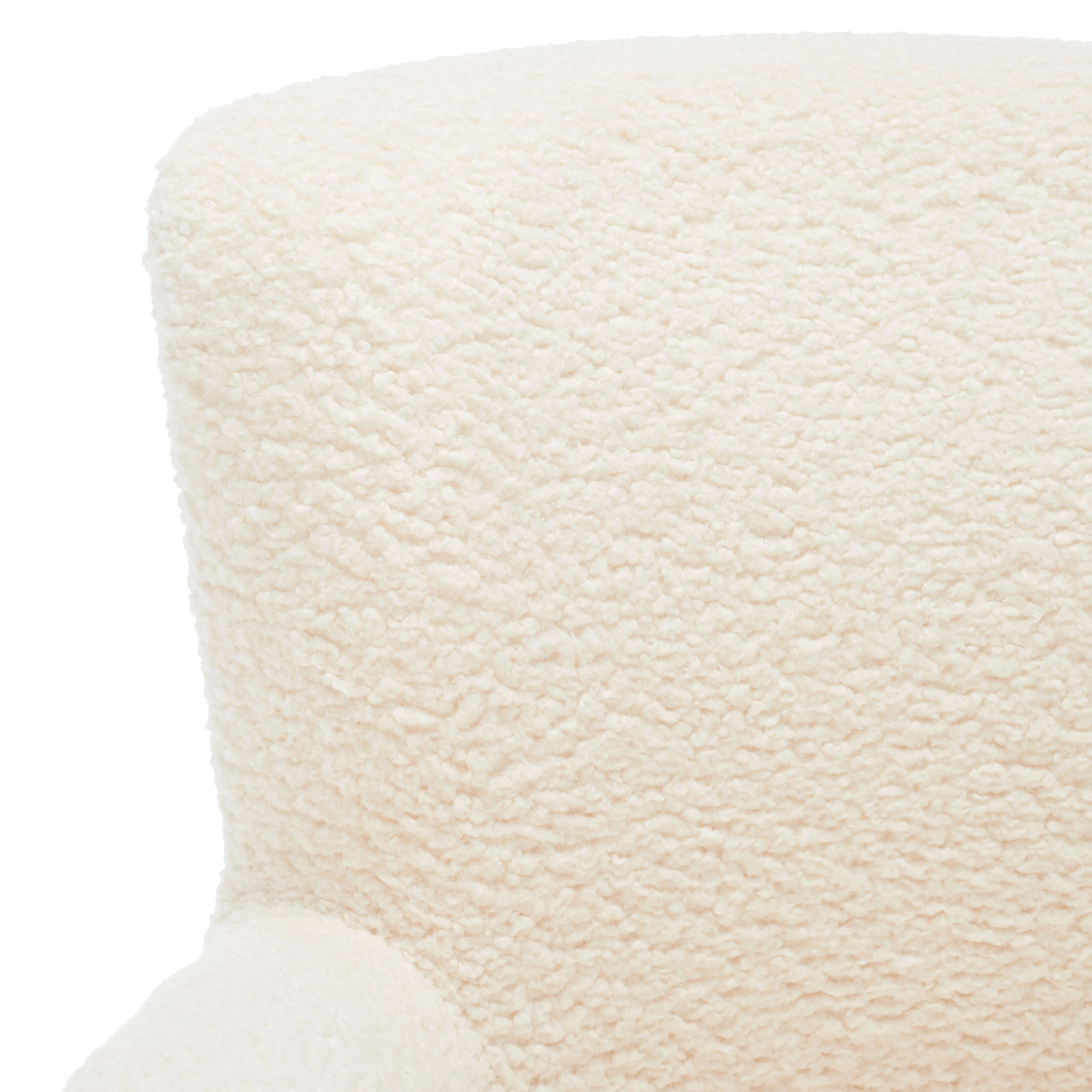 Rayanne Teddy Modern Wingback Chair - Image 10