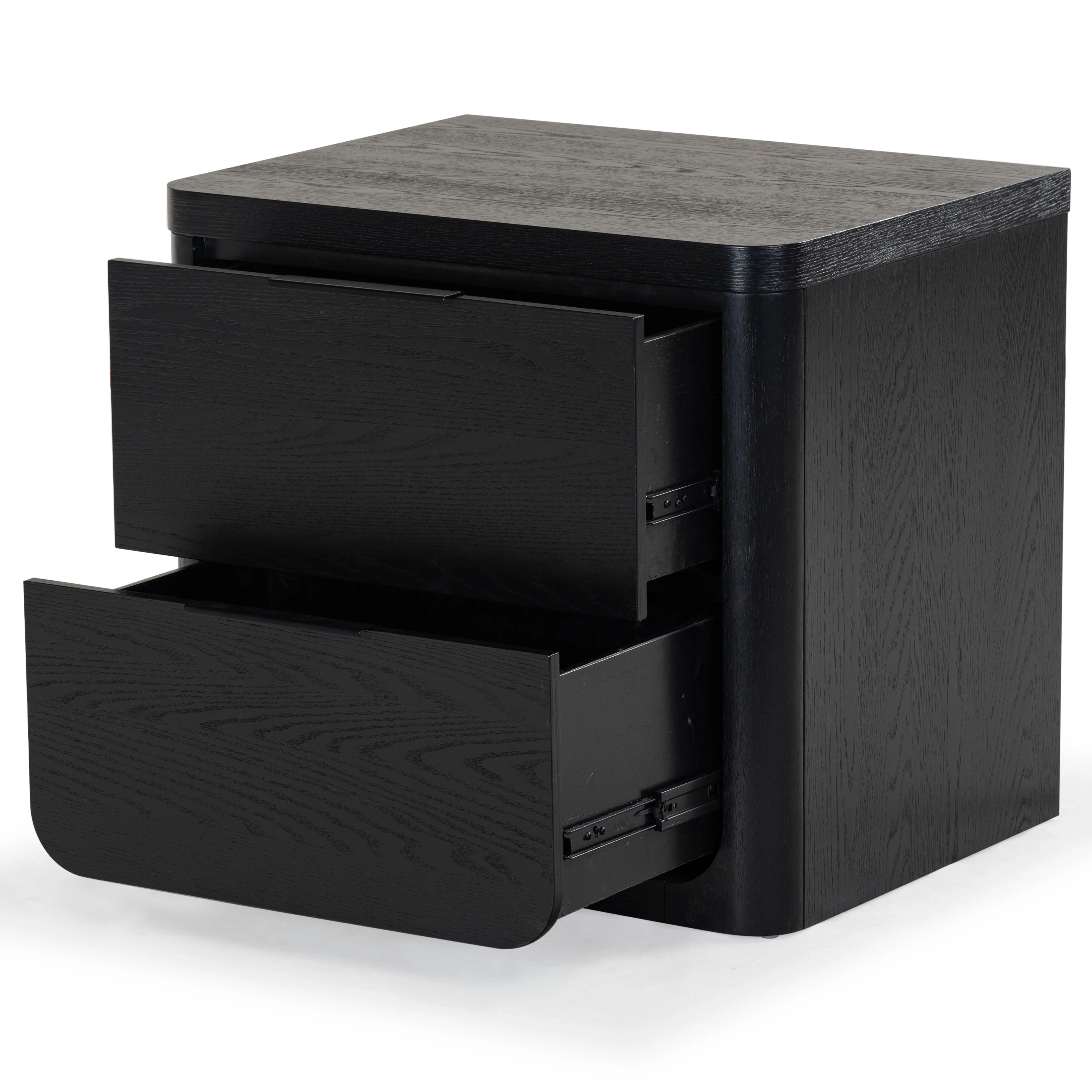 Raylie 2 Drawer Wood Nightstand - Image 24
