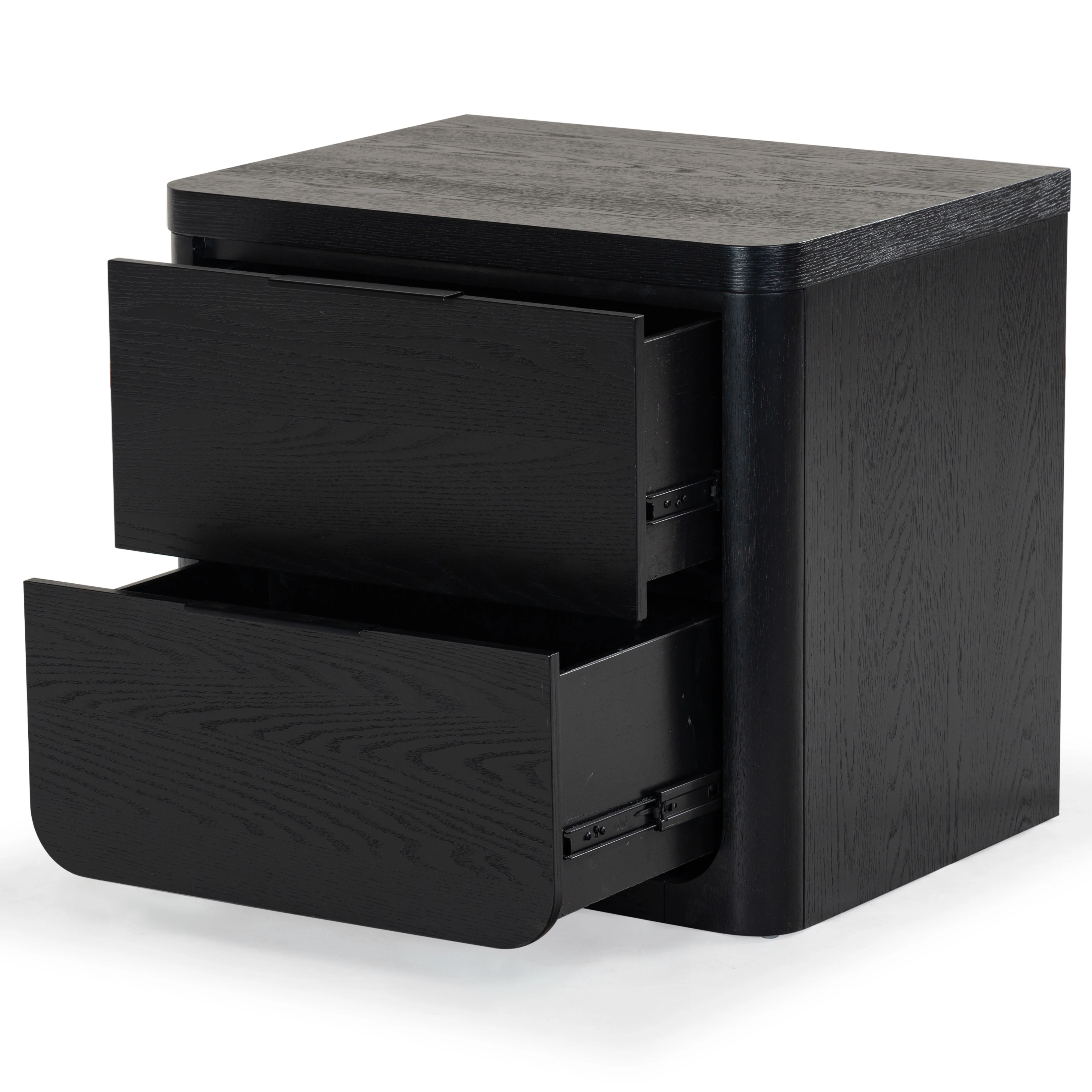 Raylie 2 Drawer Wood Nightstand - Image 25