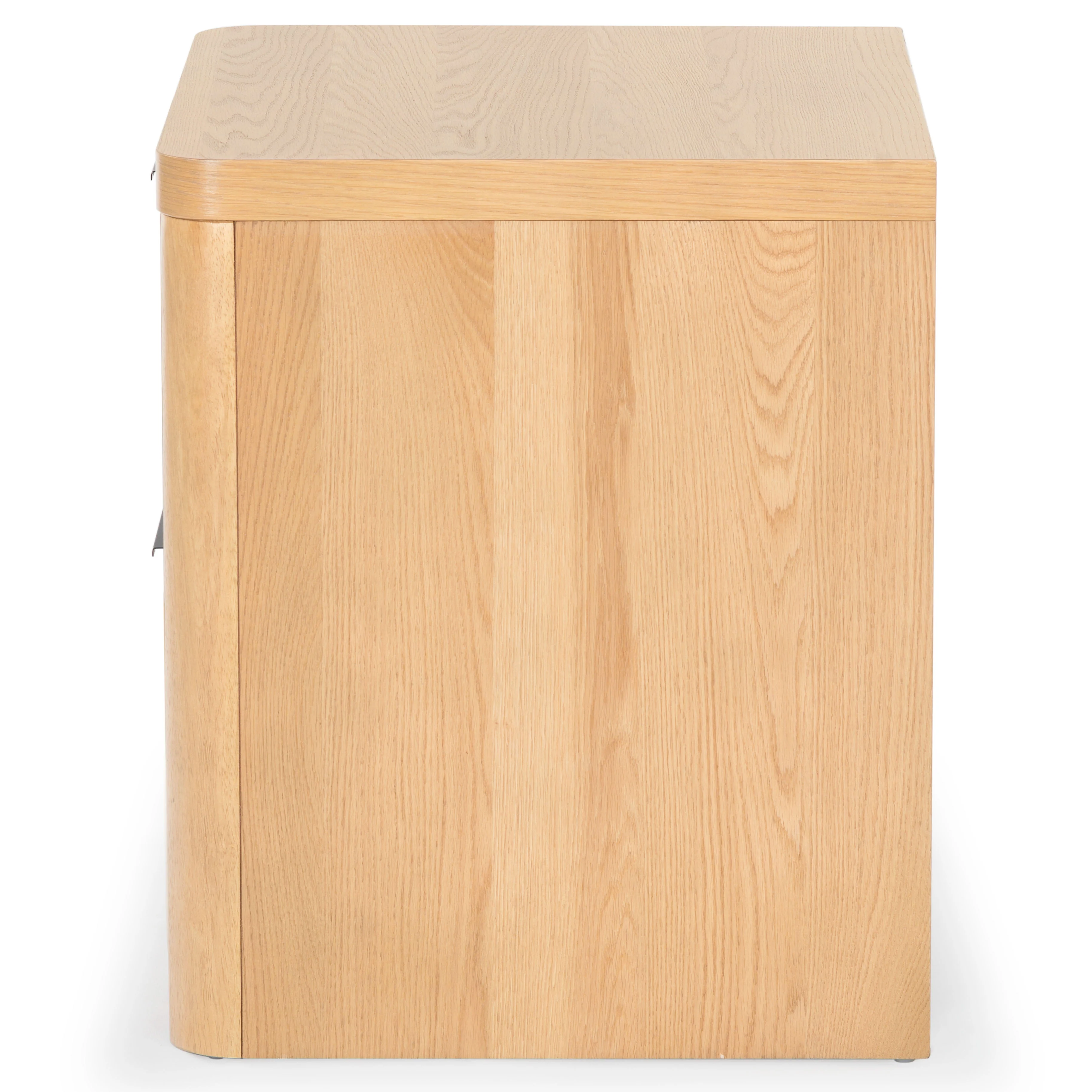 Raylie 2 Drawer Wood Nightstand - Image 5