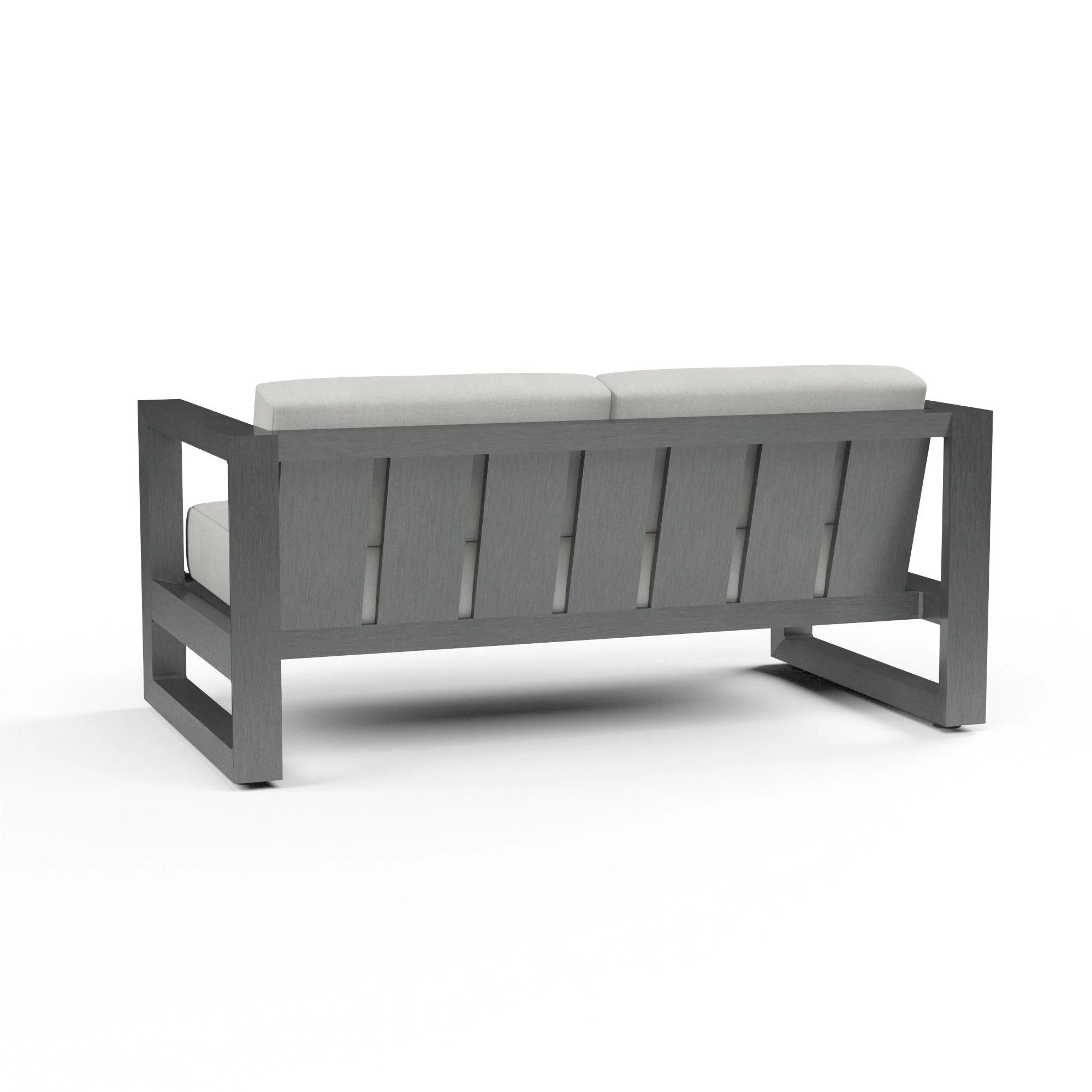 Redondo Loveseat in Cast Silver, No Welt - Image 3