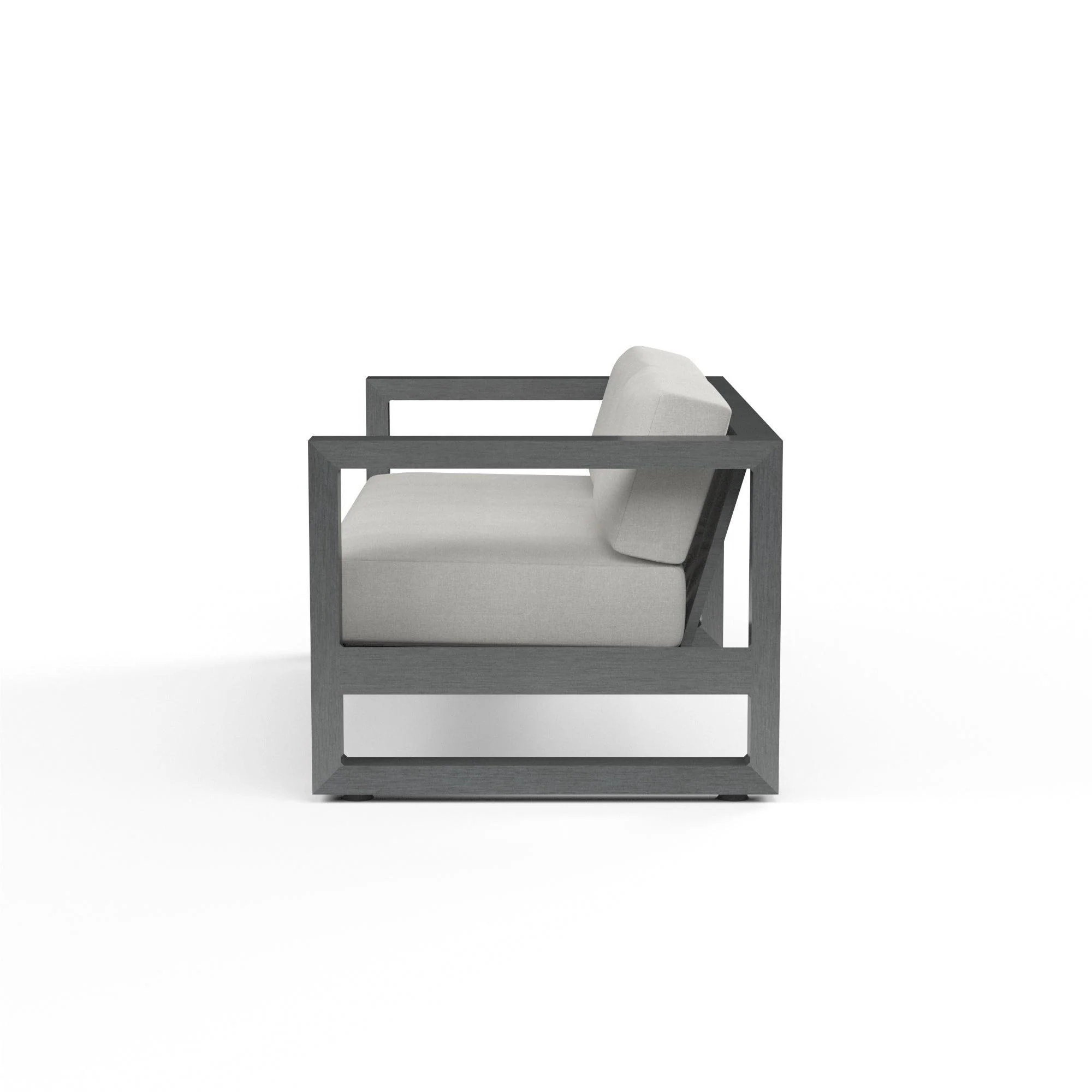 Redondo Loveseat in Cast Silver, No Welt - Image 4