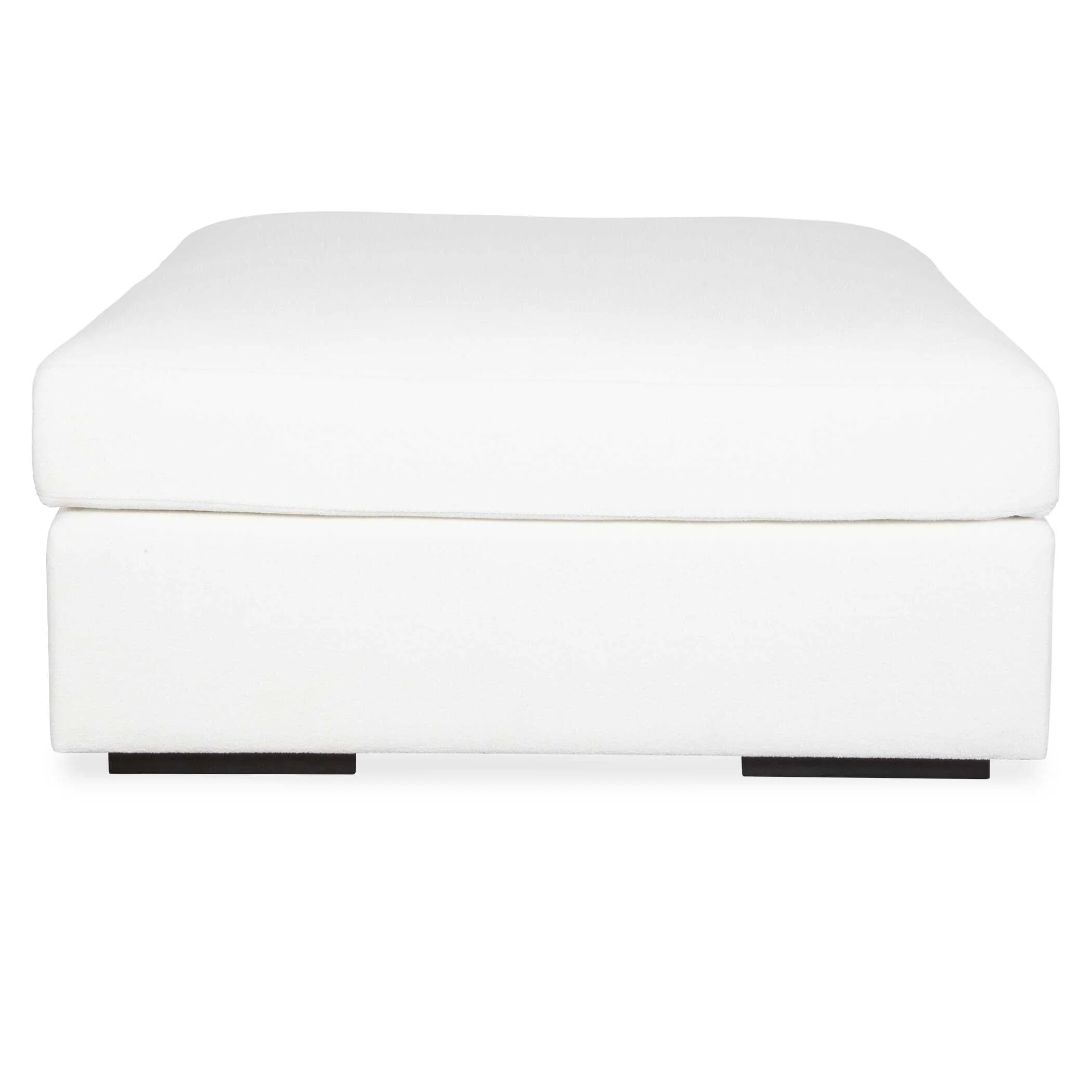 Refuge Arctic White Sofa Ottoman