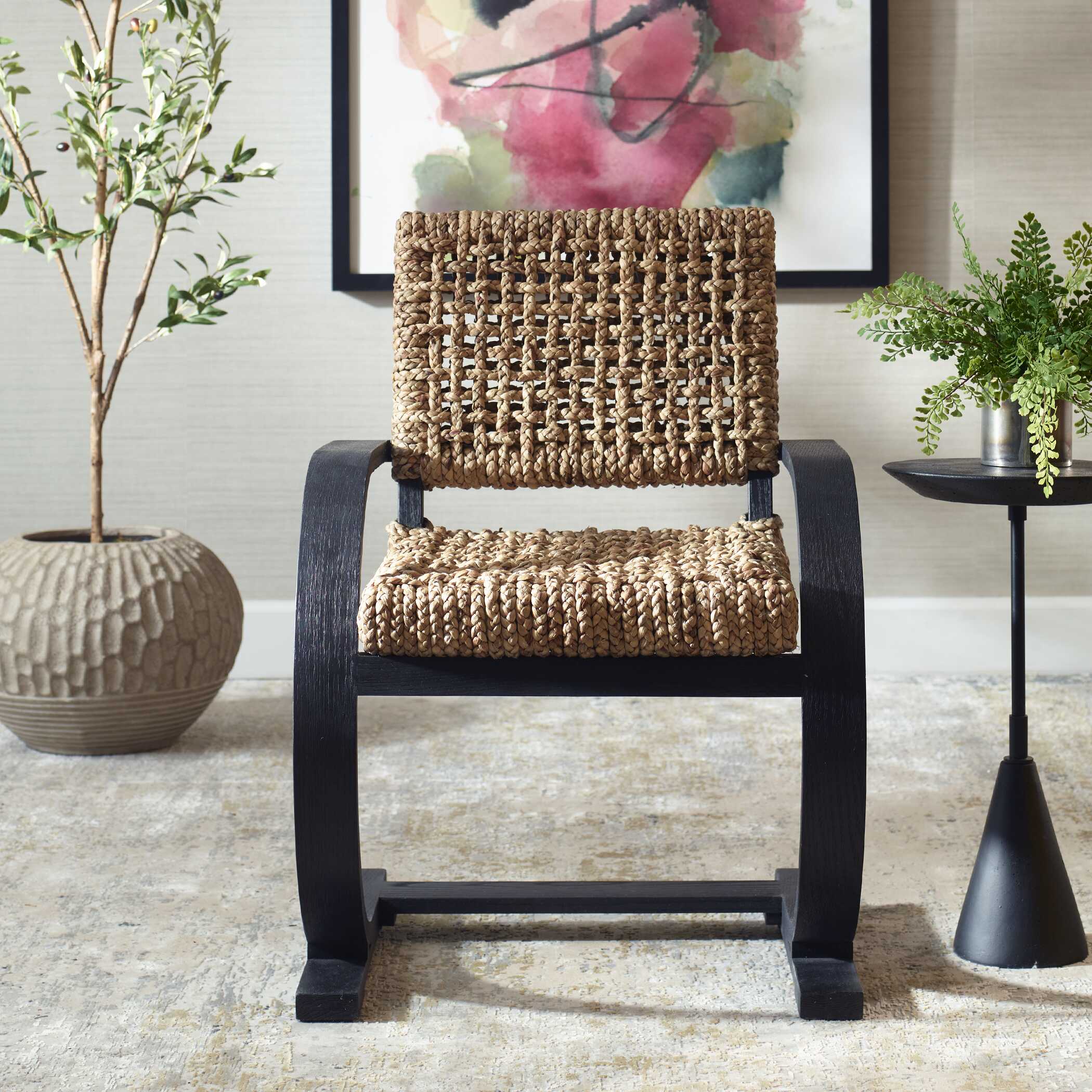 Rehema Black Dining Chair - Set of 2 - Image 3