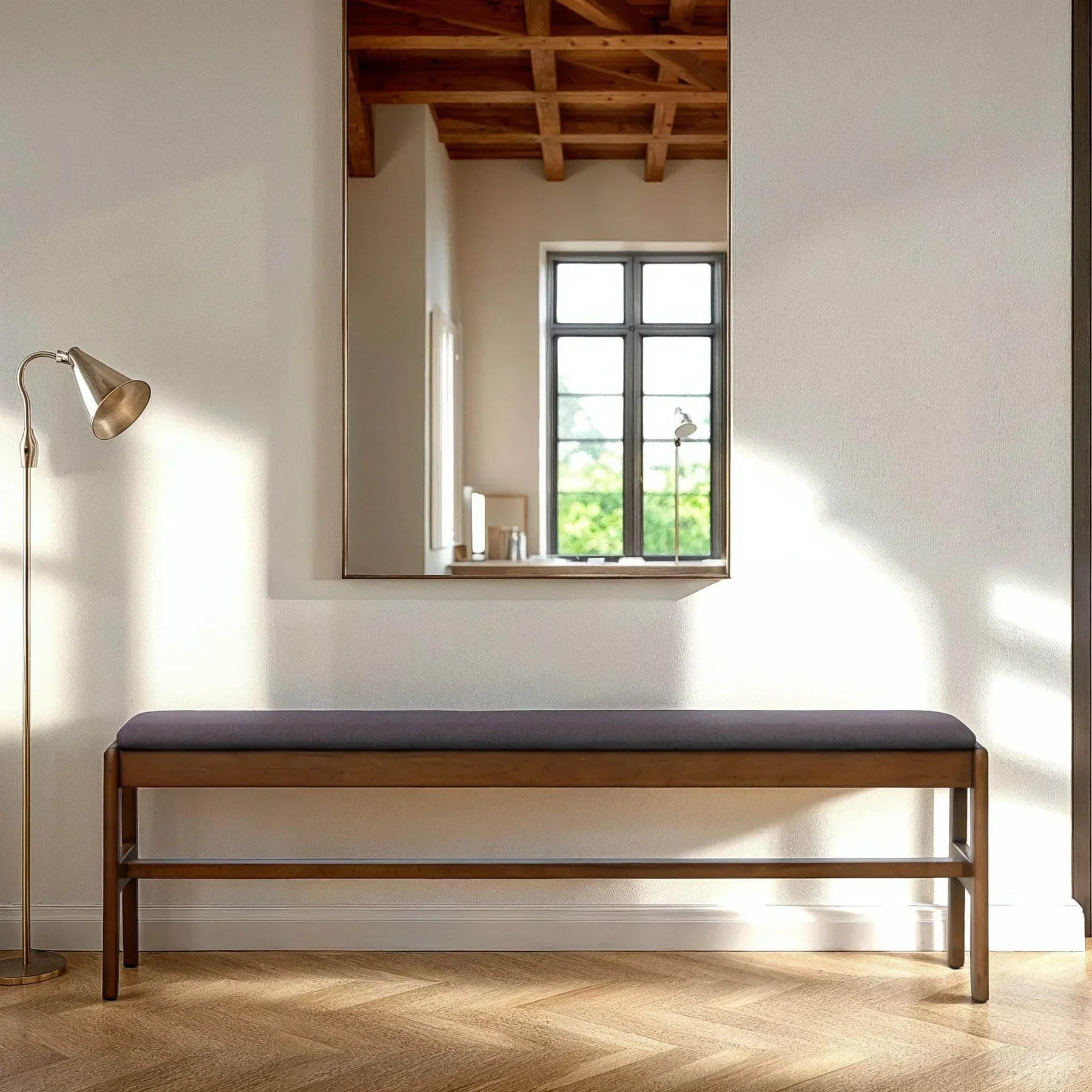 Remix Upholstered Bench - Image 2
