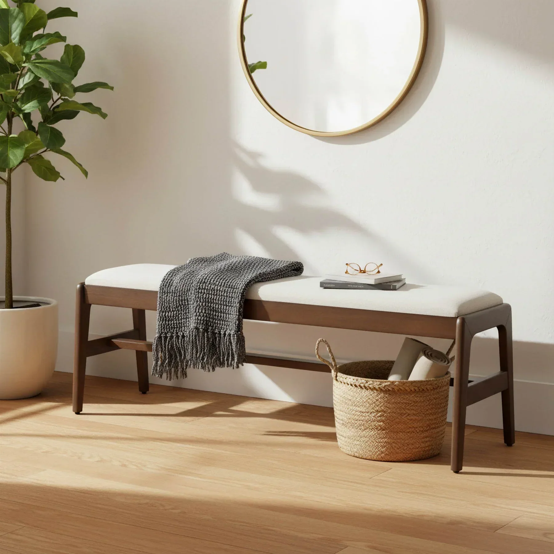 Remix Upholstered Bench - Image 5