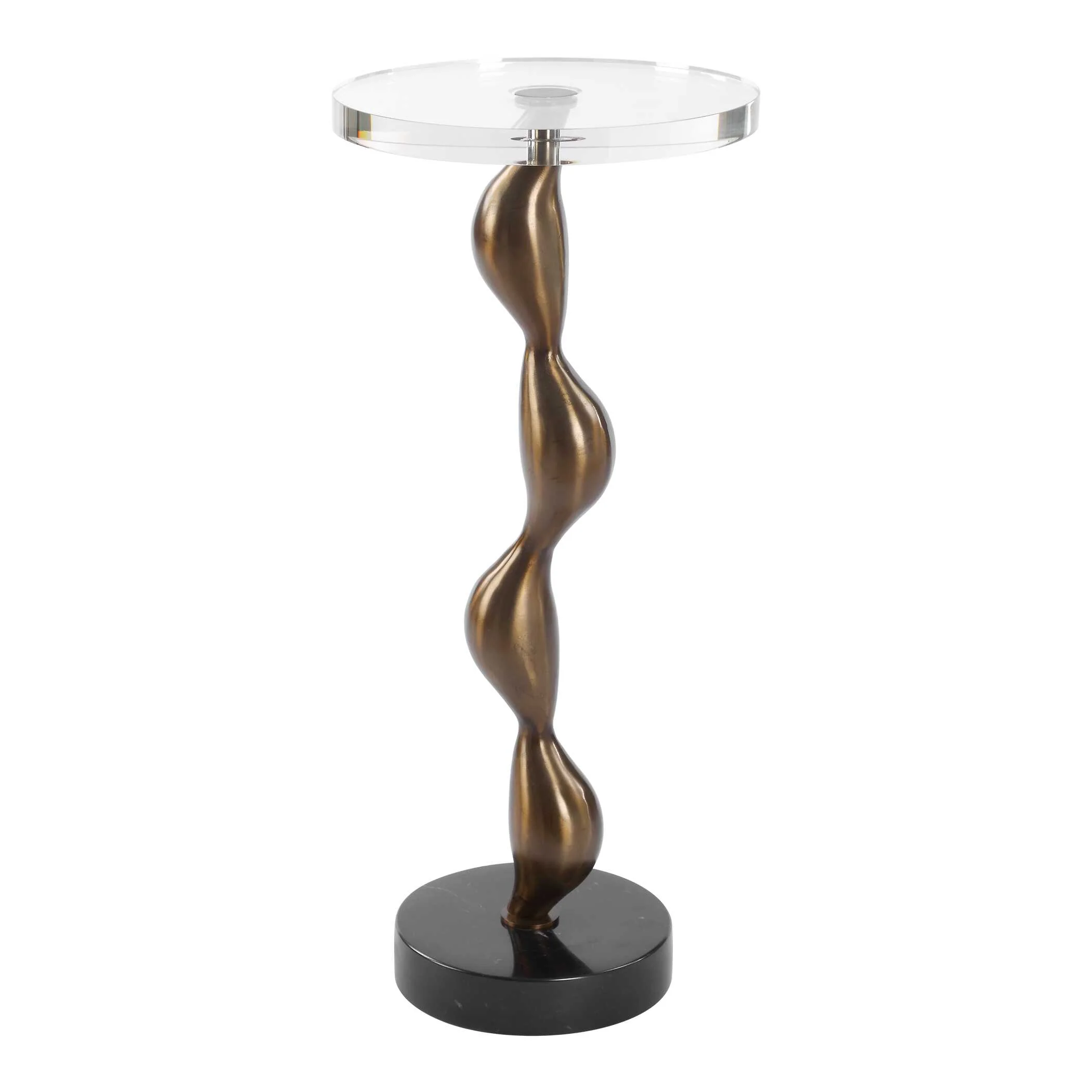 Remolino Bronze Drink Table - Image 3