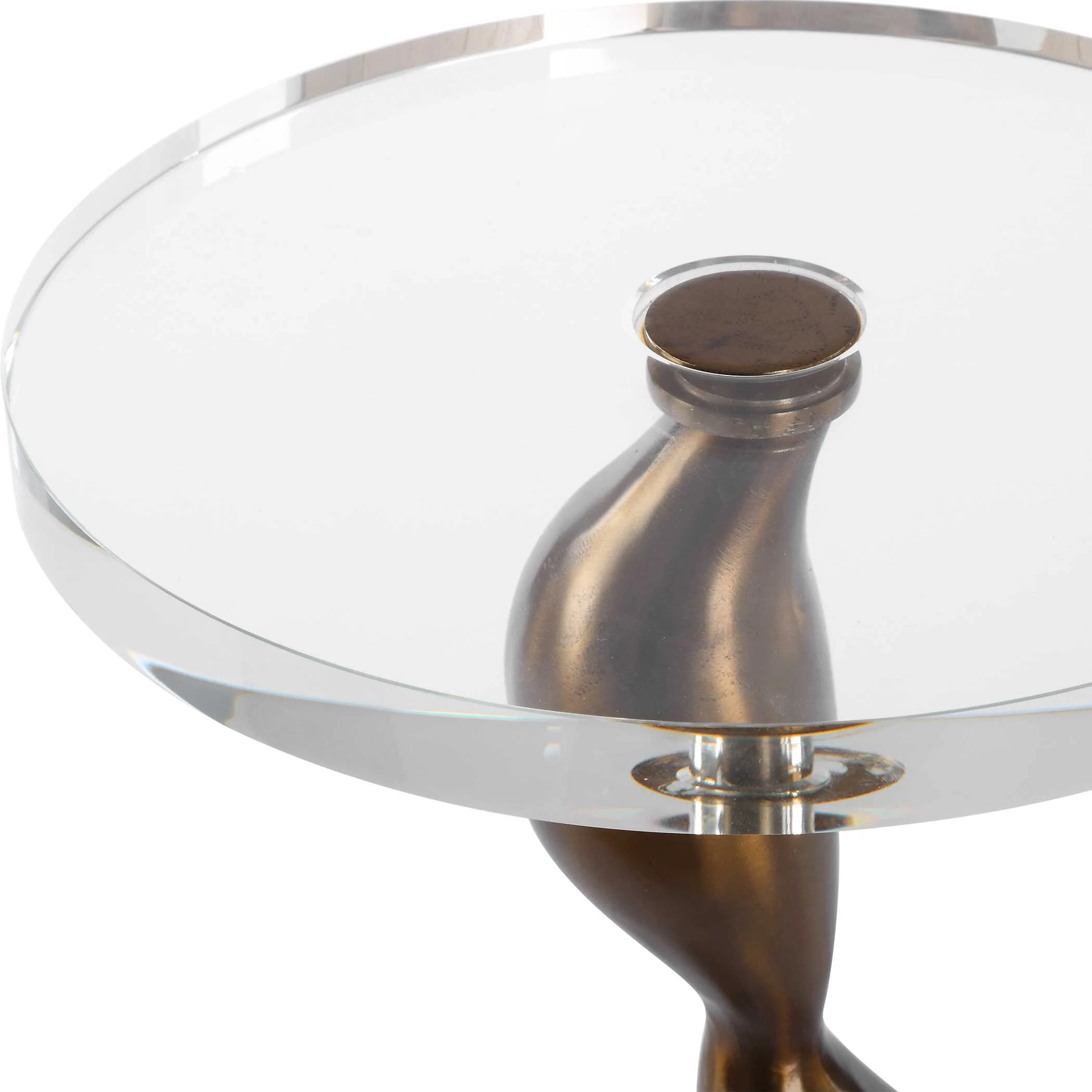 Remolino Bronze Drink Table - Image 8