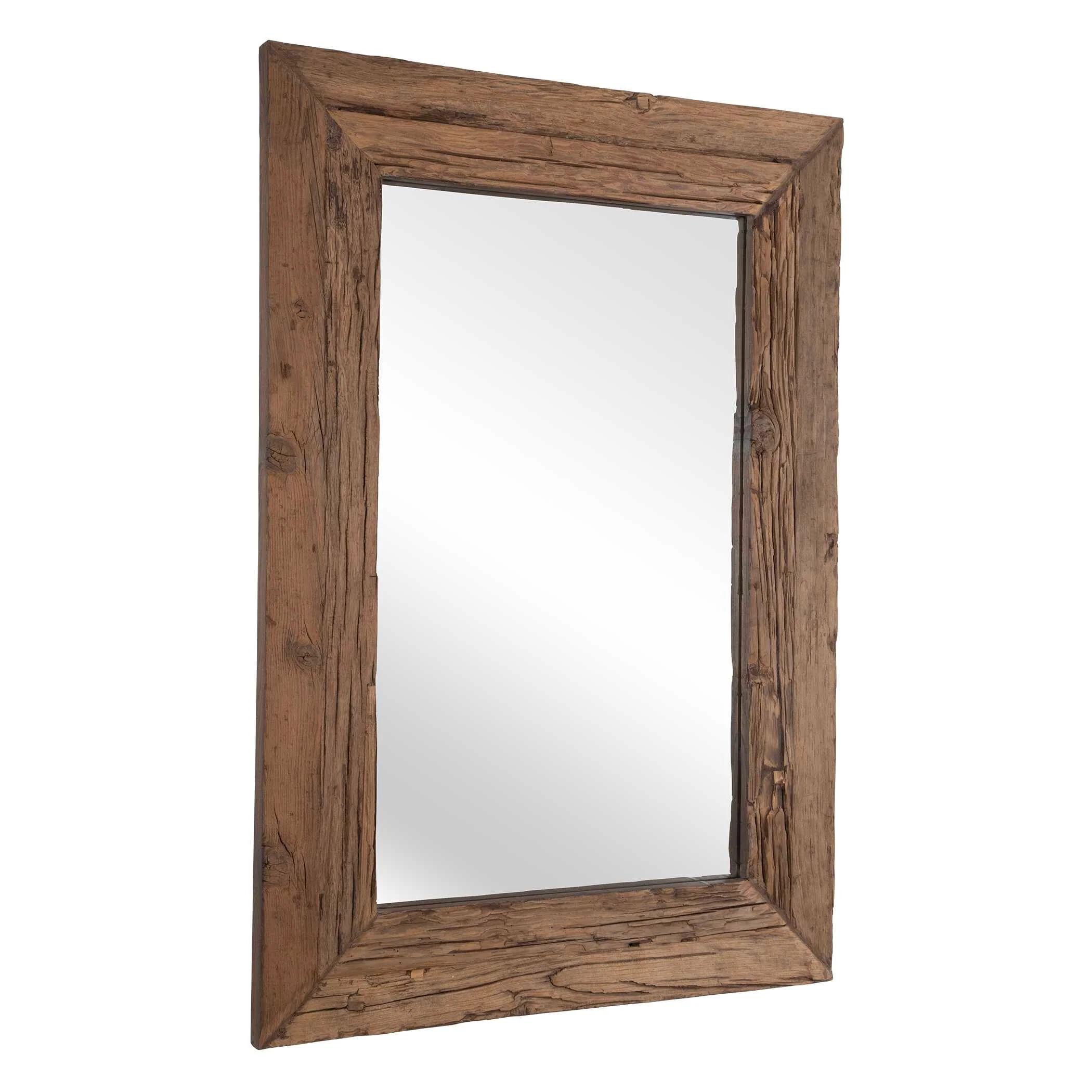 Rennick Large Reclaimed Pine Mirror - Image 4