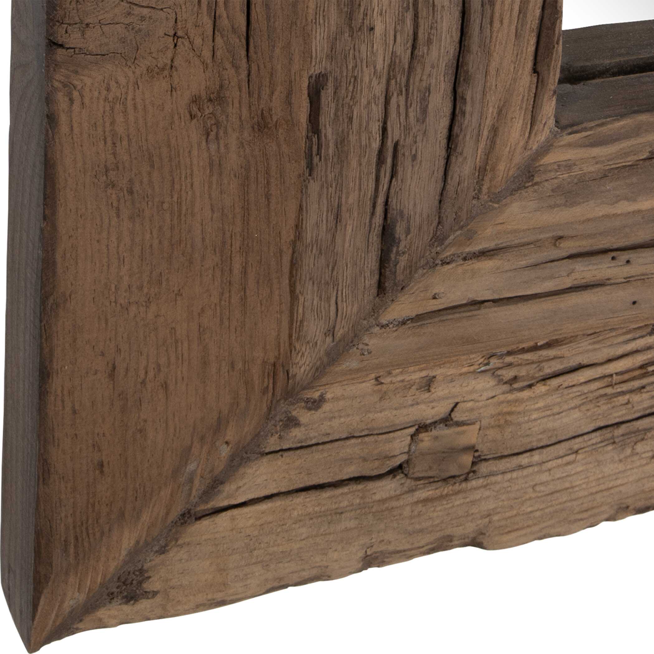 Rennick Large Reclaimed Pine Mirror - Image 5