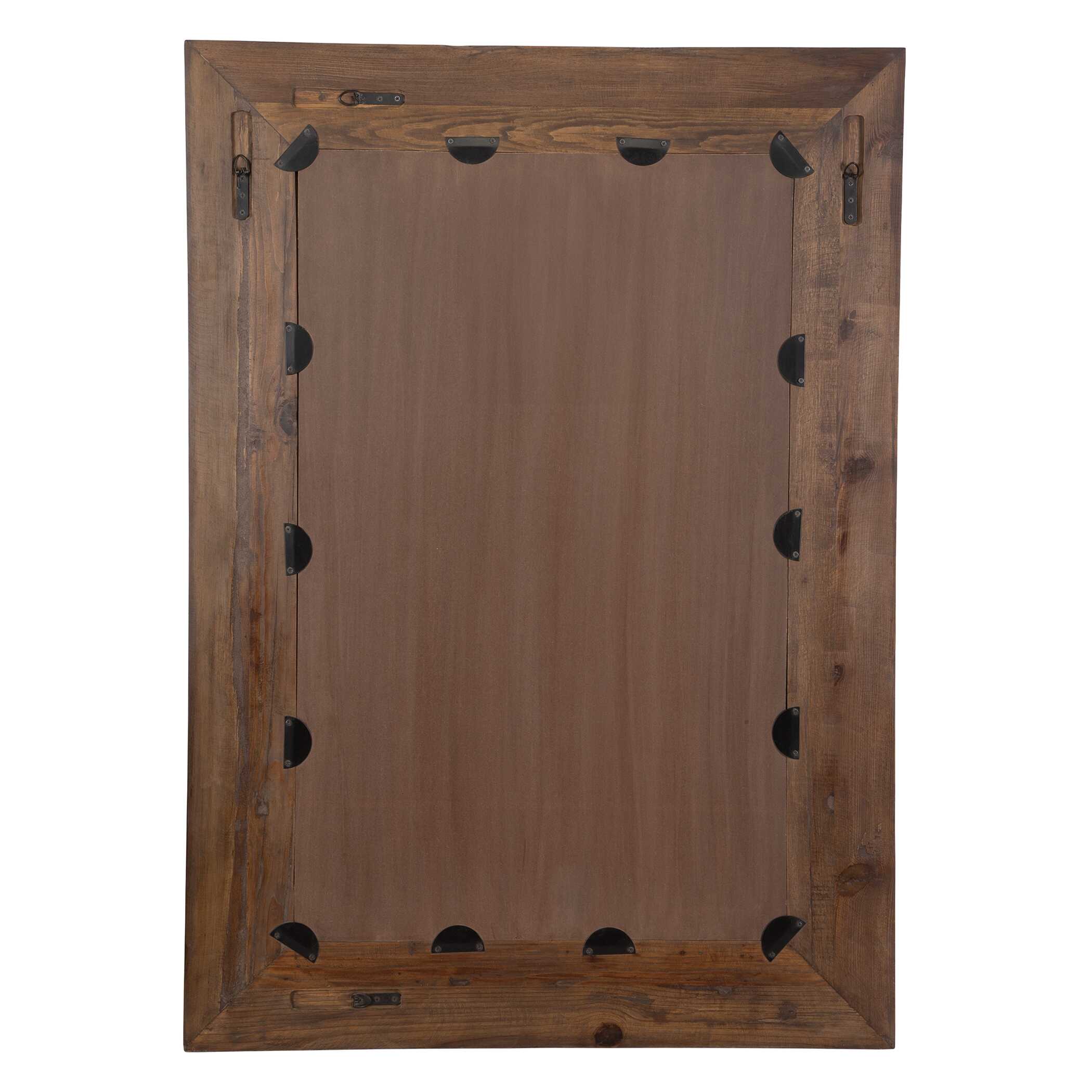 Rennick Large Reclaimed Pine Mirror - Image 6