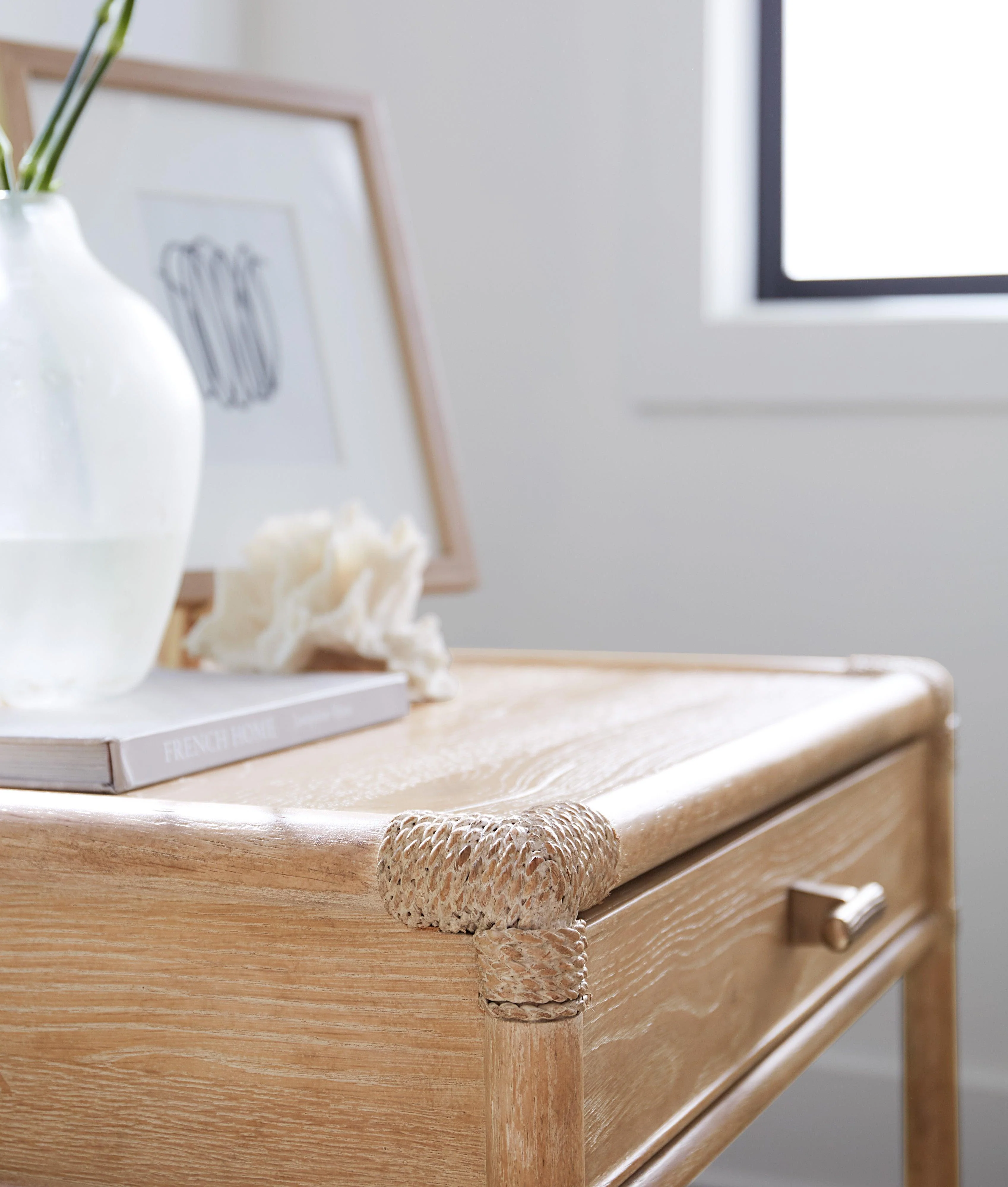 Retreat Pole Rattan End Table - Image 10