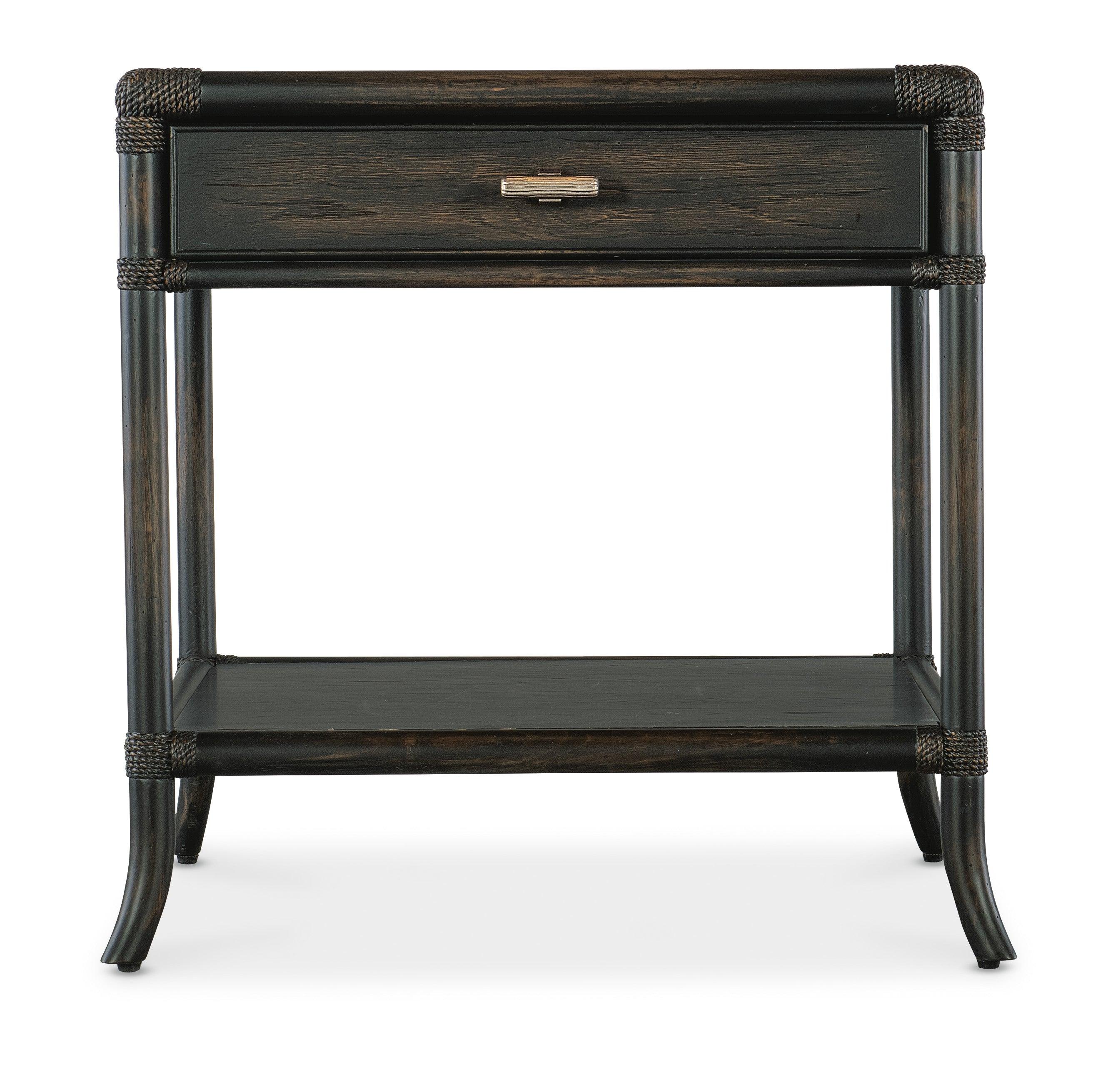 Retreat Pole Rattan End Table - Image 3