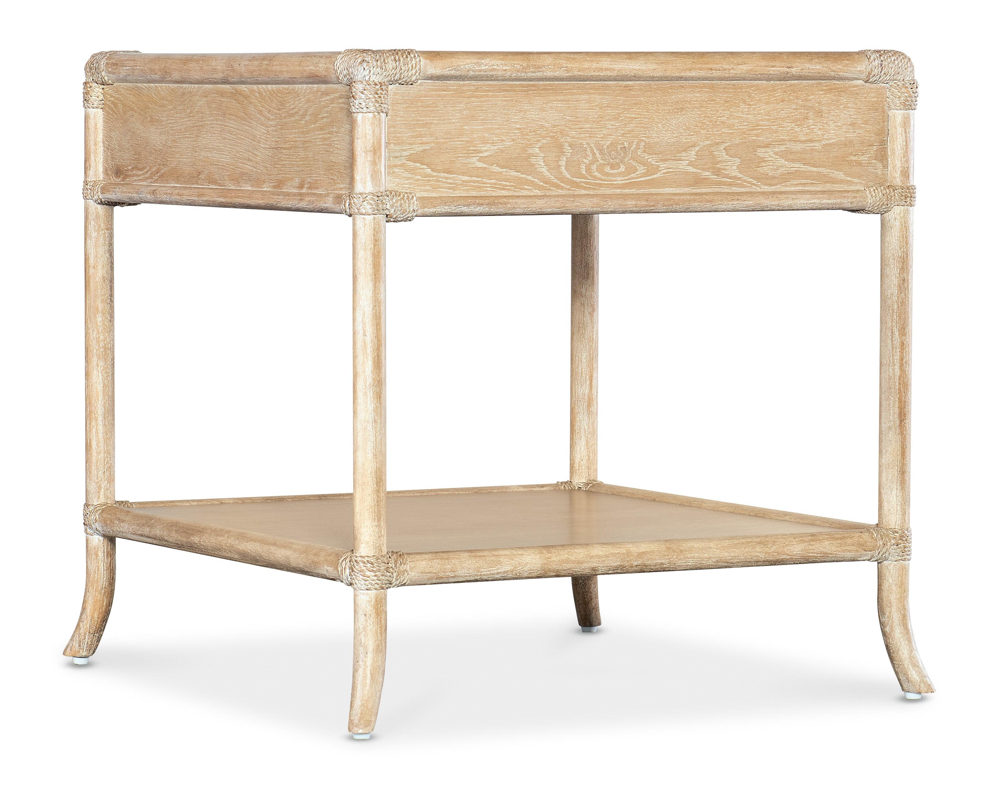 Retreat Pole Rattan End Table - Image 8