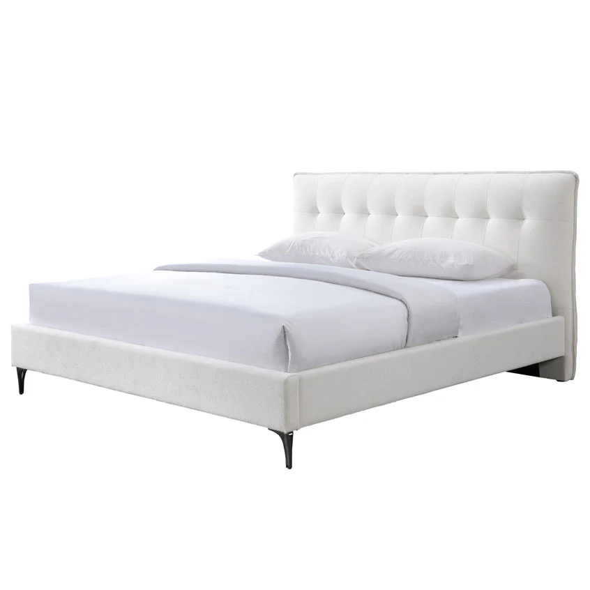 Rexsie Tufted Headboard King Bed - Image 3