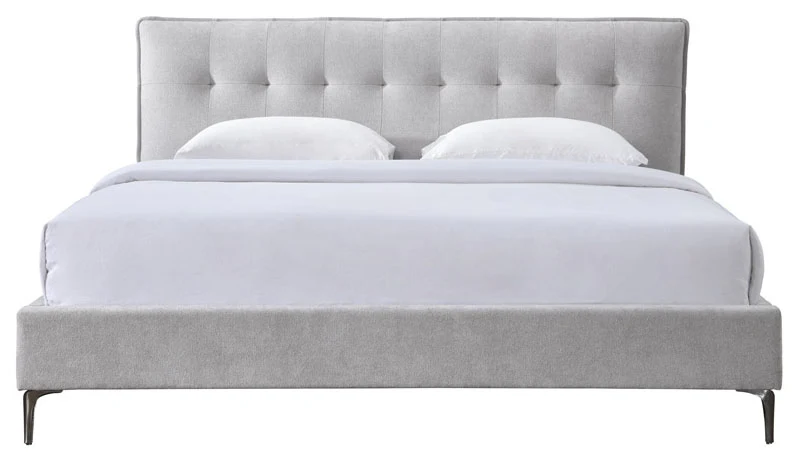 Rexsie Tufted Headboard King Bed - Image 7
