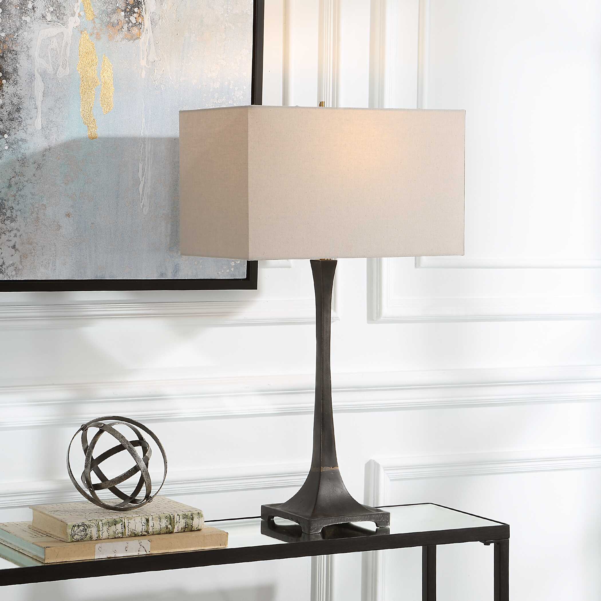 Reydan Tapered Iron Table Lamp - Image 2