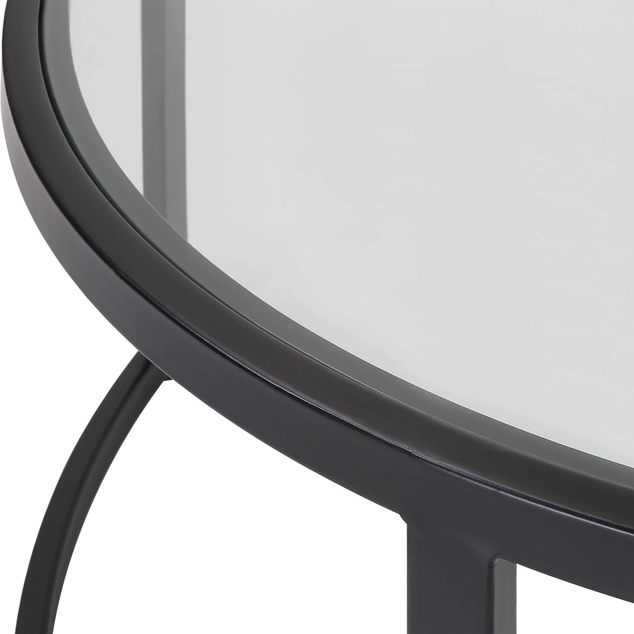 Rhea Black Nesting Coffee Tables - Set of 2 - Image 7