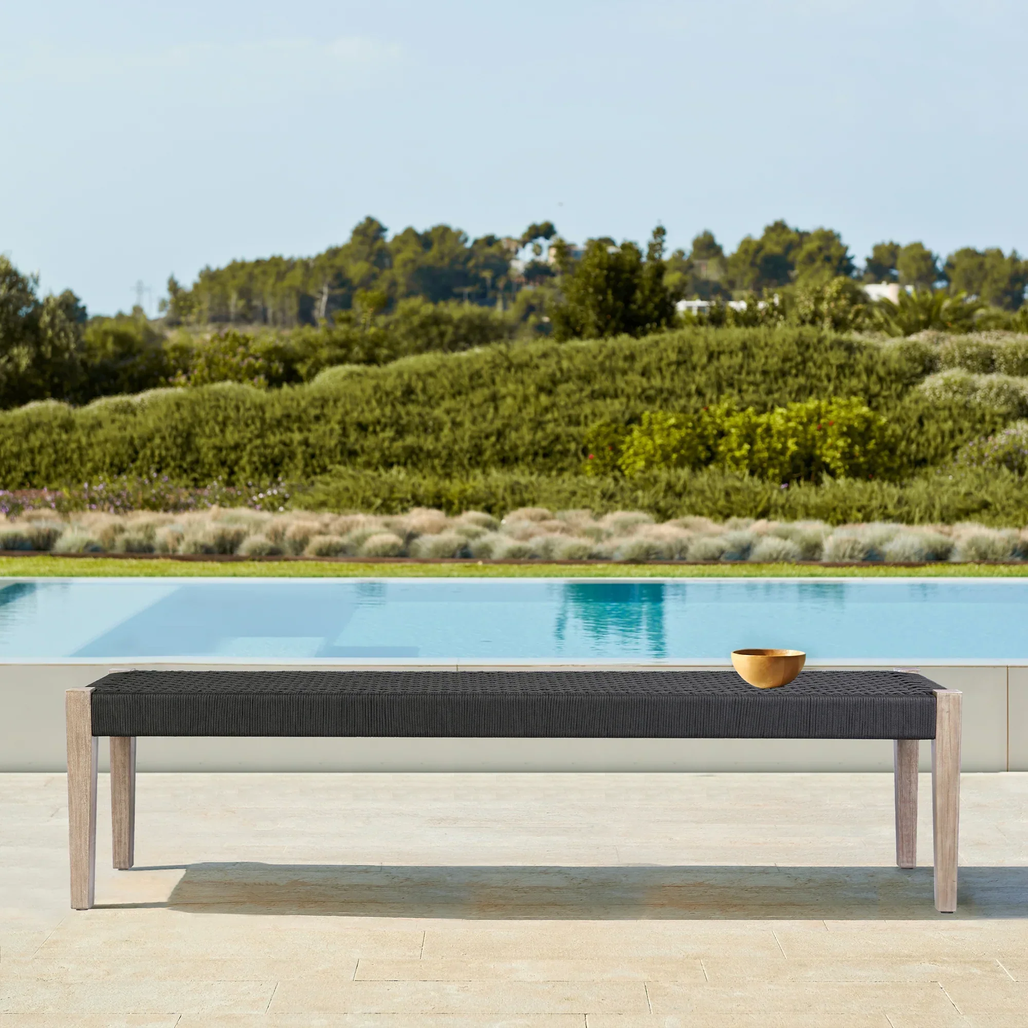 Rhett Outdoor Bench - Image 2