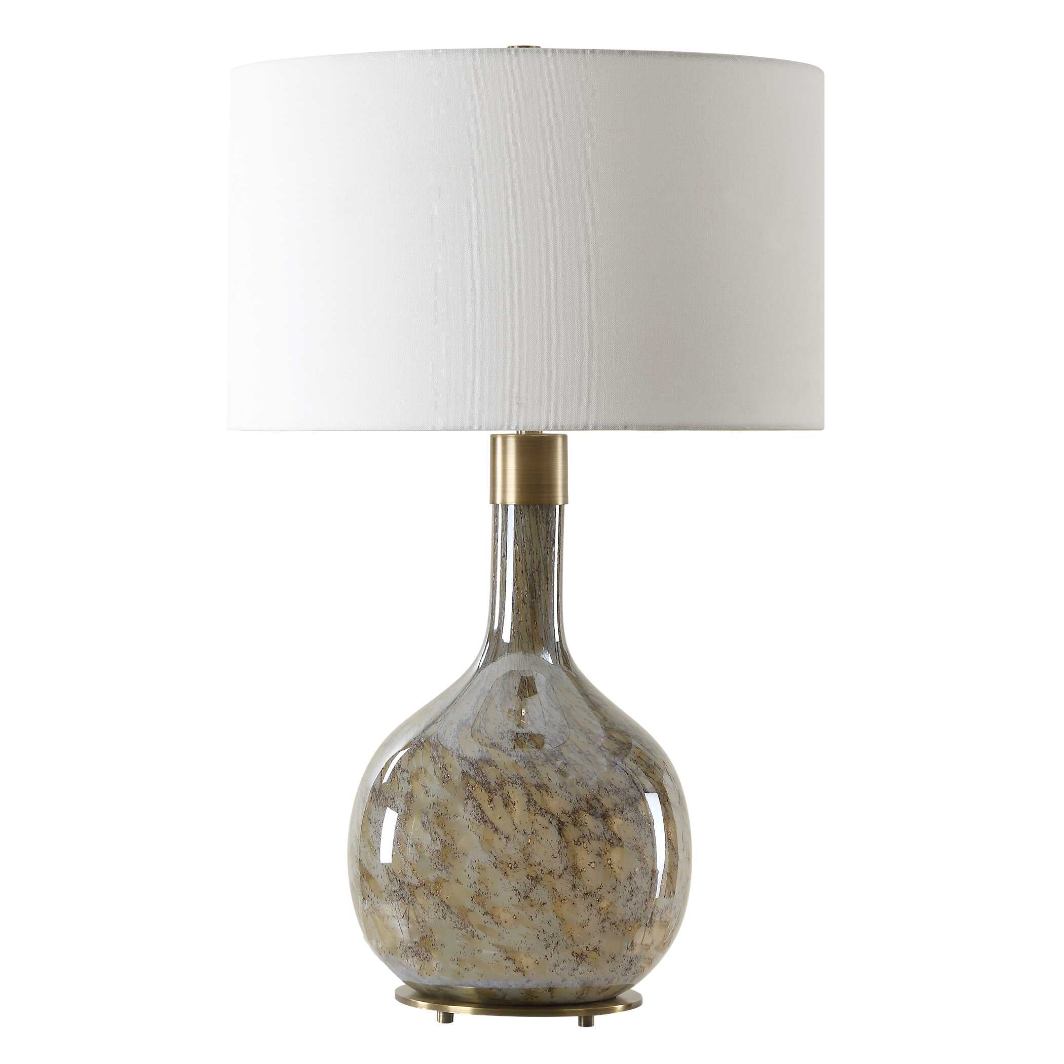 Rhine Brown Glass Table Lamp - Image 4