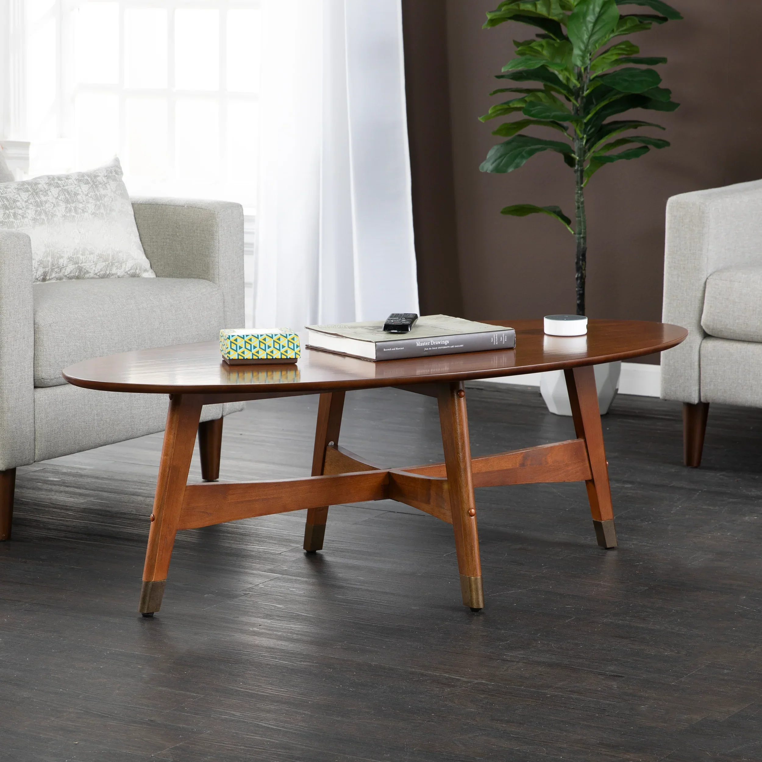 Rhoda Midcentury Modern Coffee Table - Image 2