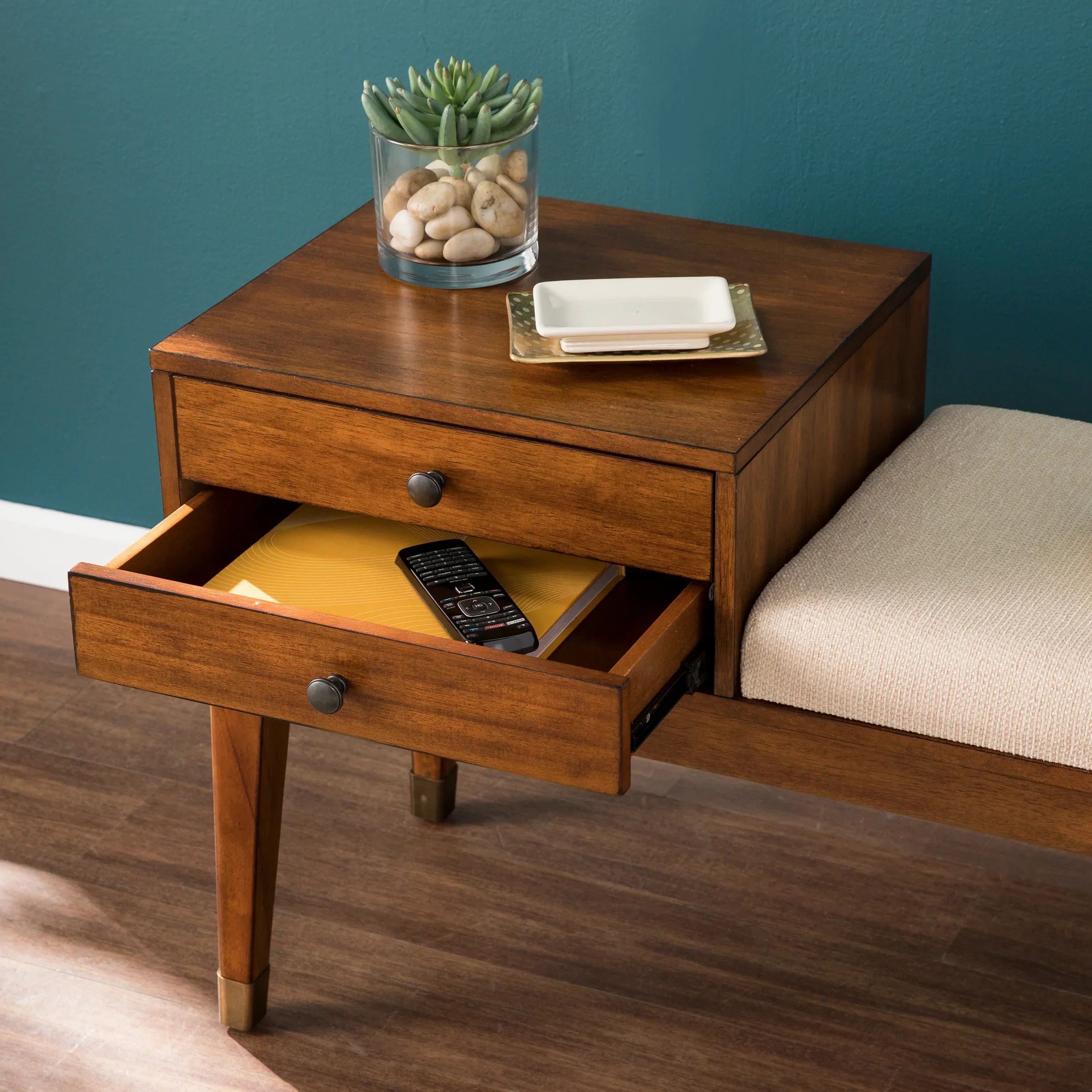 Rhoda Upholstered Bench with Storage - Image 9