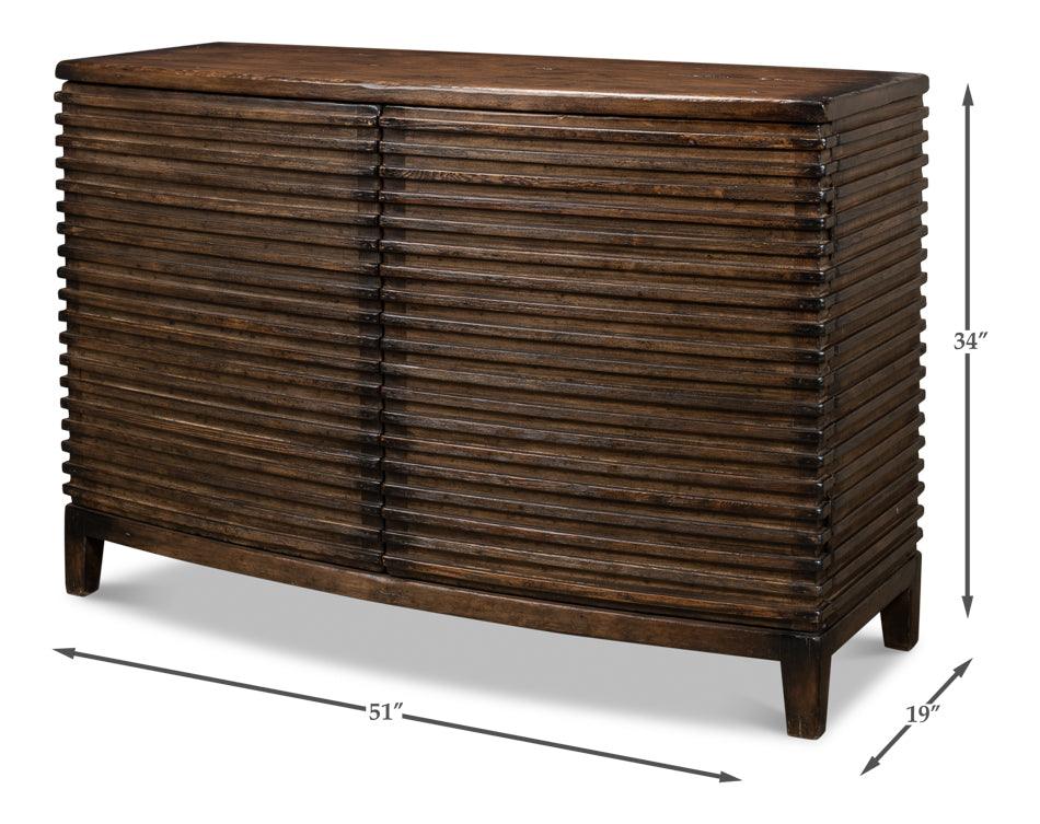 Ribbed Remington Small Sideboard - Image 7