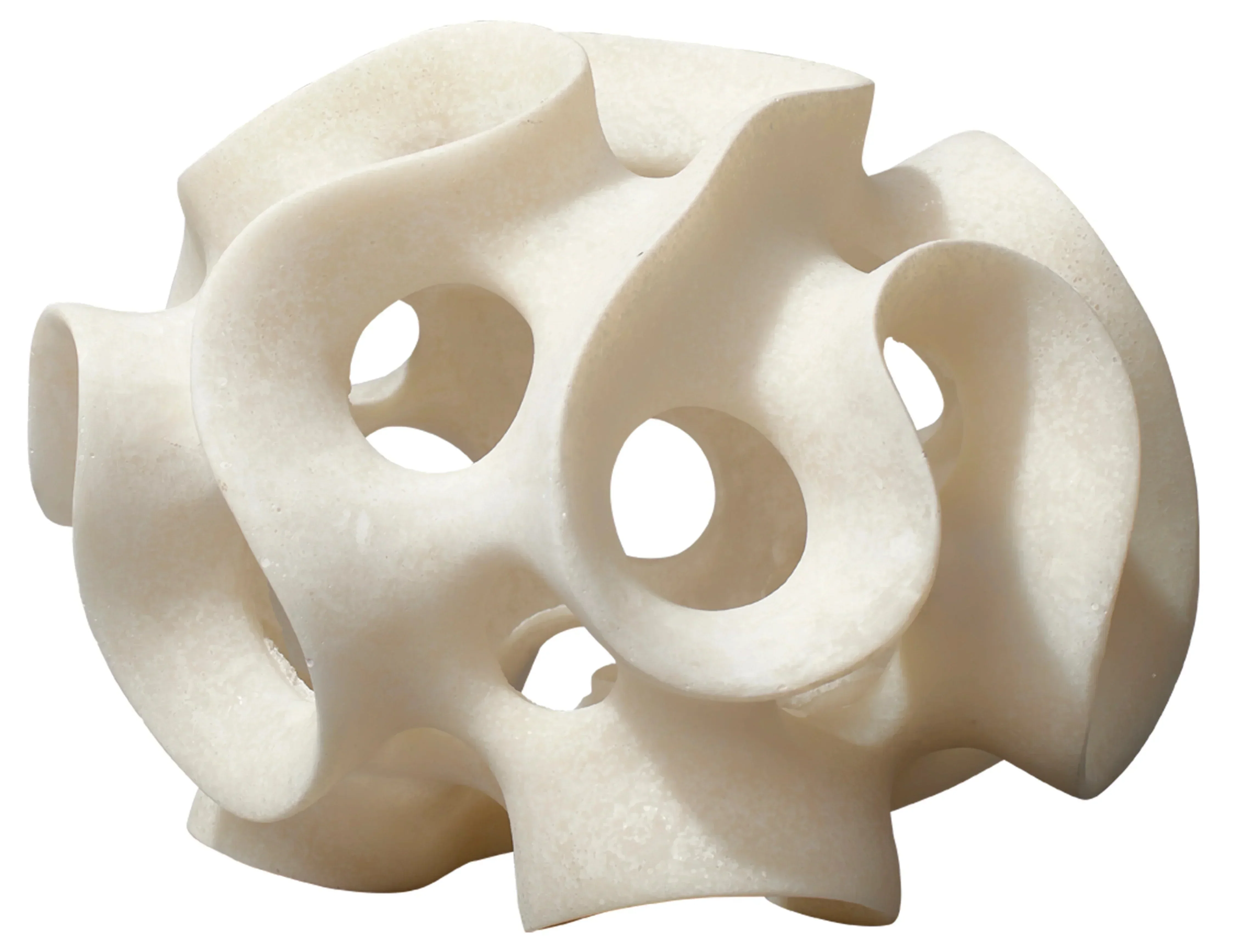 Ribbon Resin Decorative Sphere - Image 3