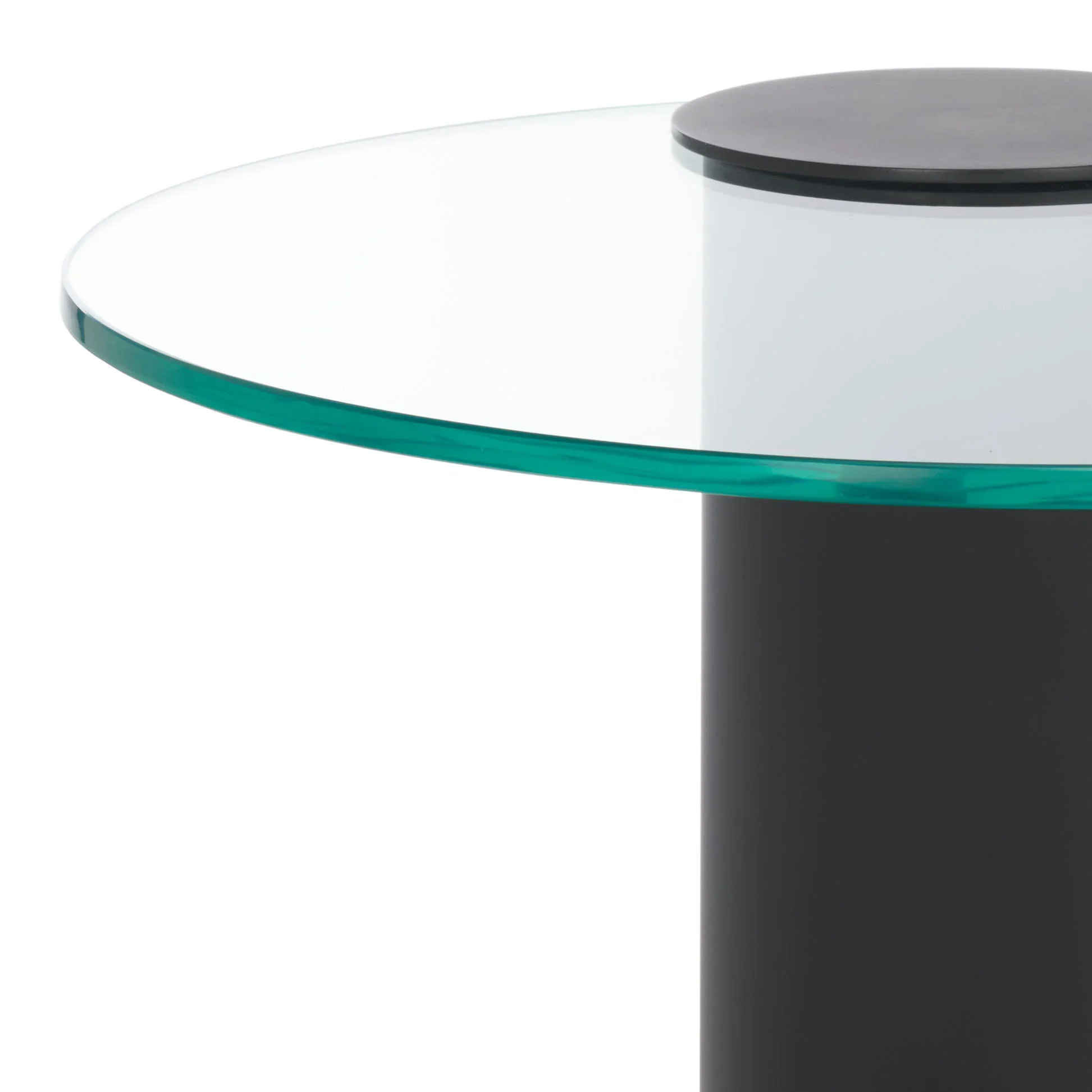 Richardson Glass Top Metal Accent Table - Image 12