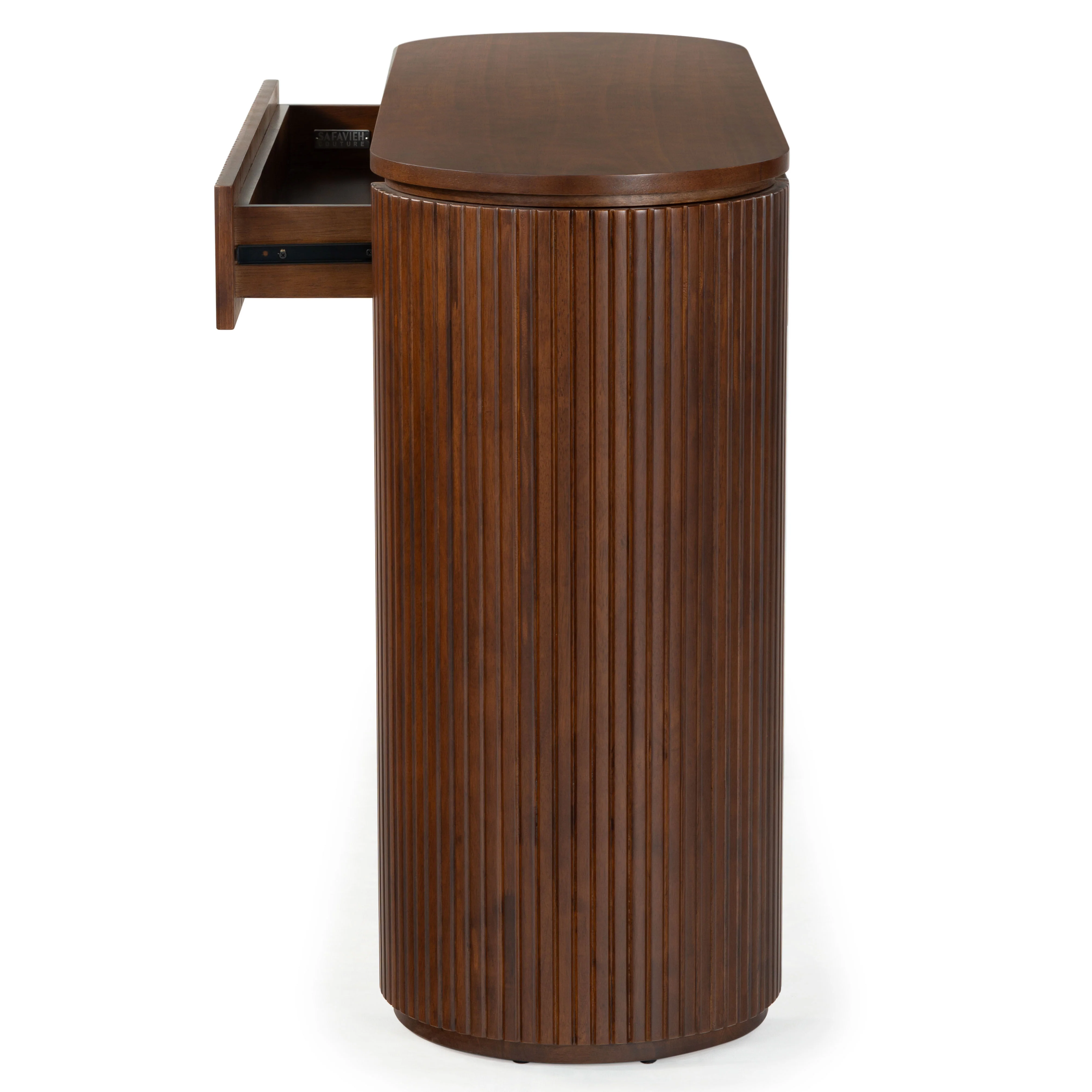 Rikki Fluted 1 Drawer Wood Console - Image 11