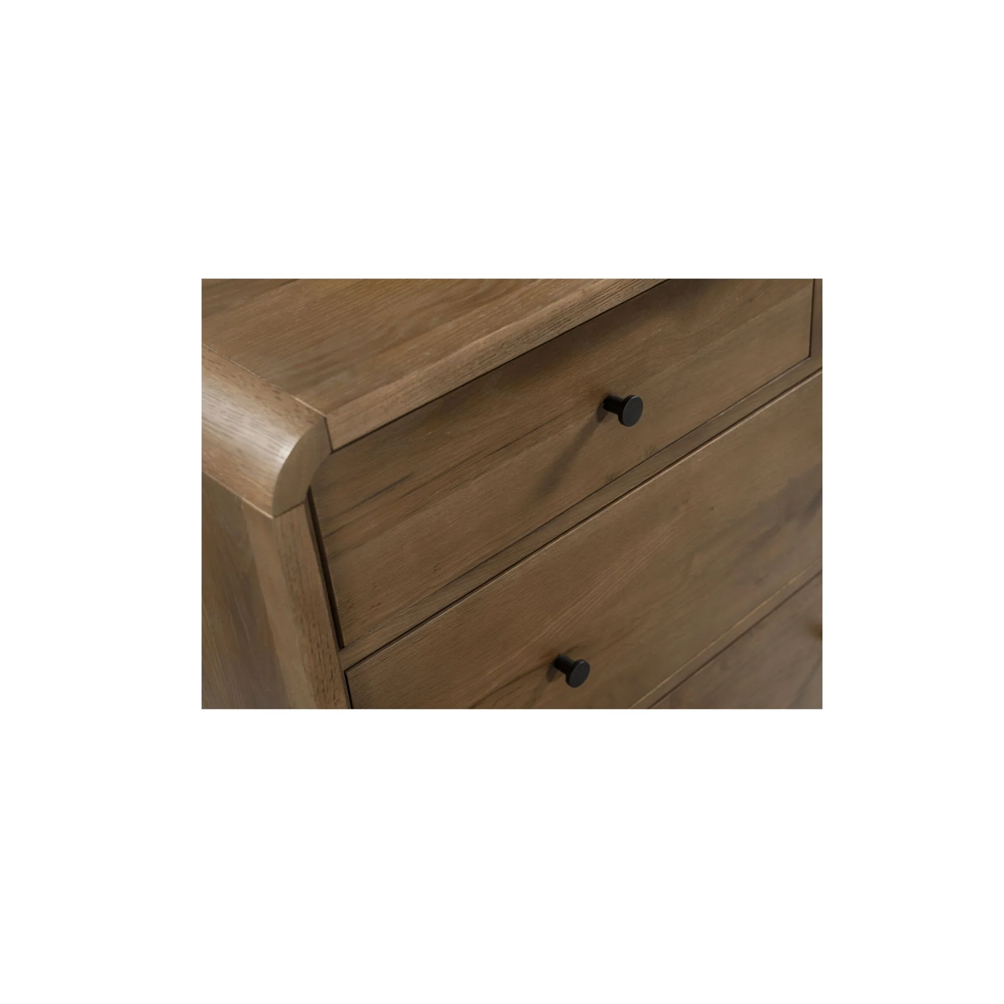 Riley 7 Drawer Dresser Oak - Image 7