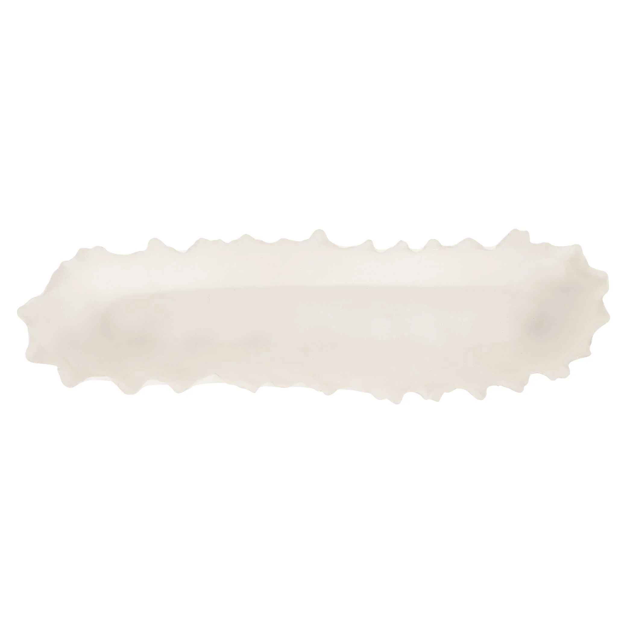 Ripple Crest White Bowl - Image 6