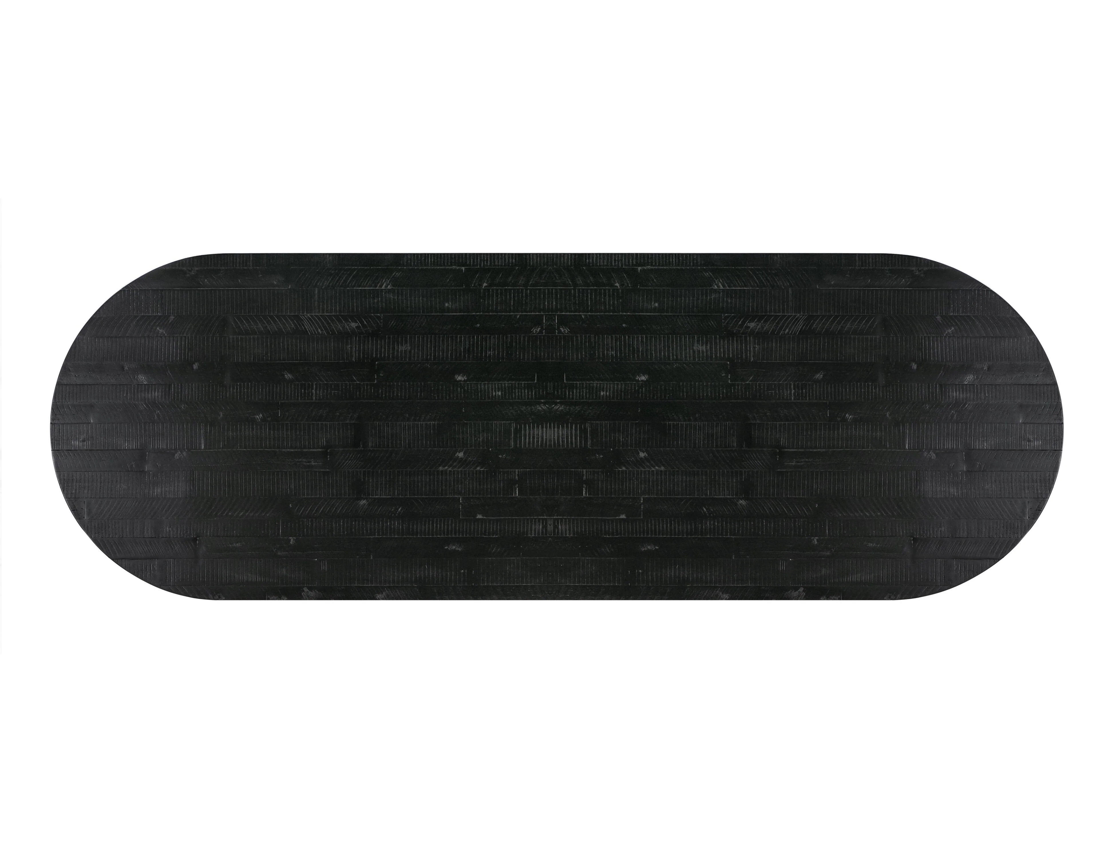 Rishi Black Rope Oval Table - Image 4