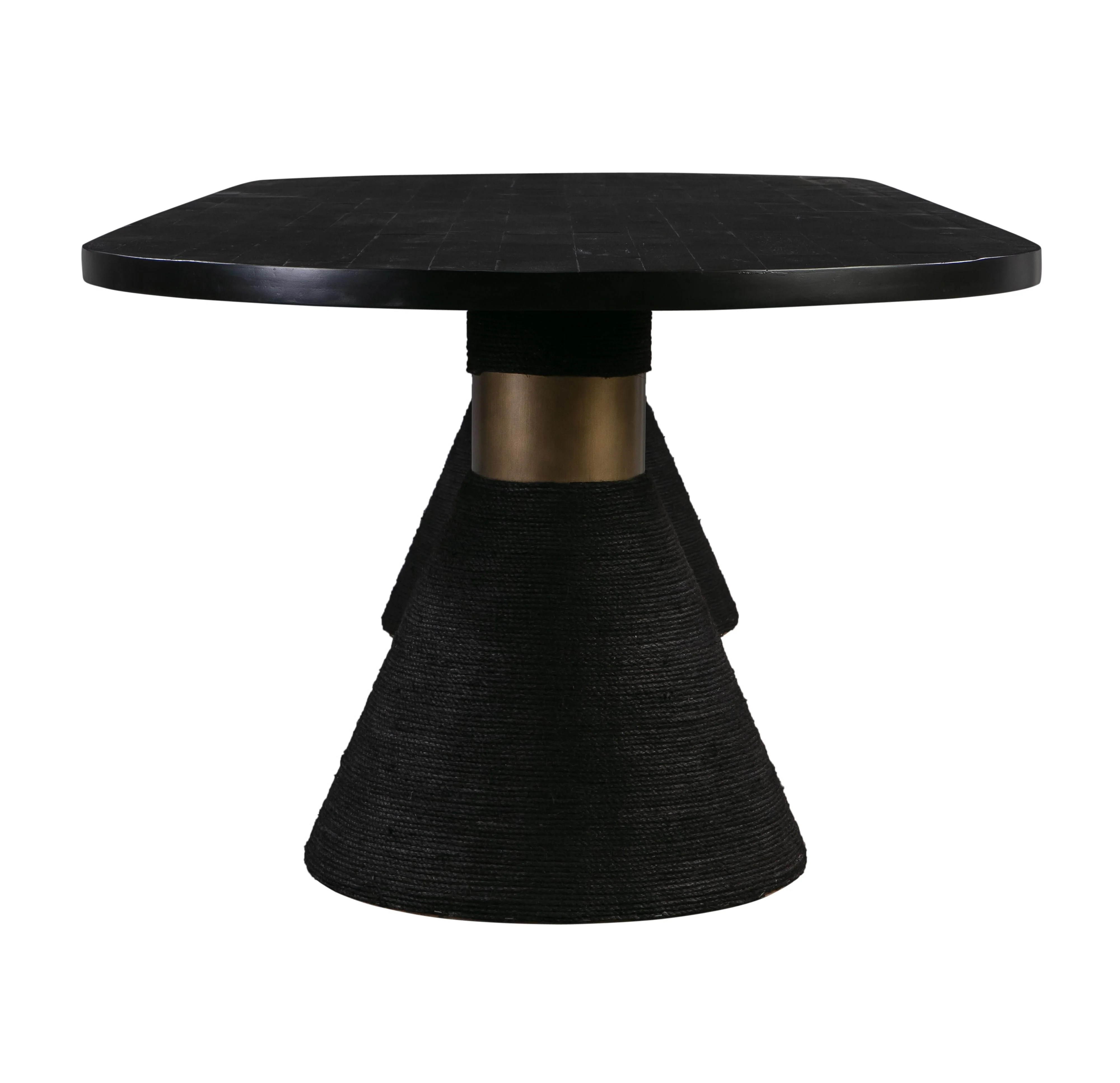 Rishi Black Rope Oval Table - Image 5